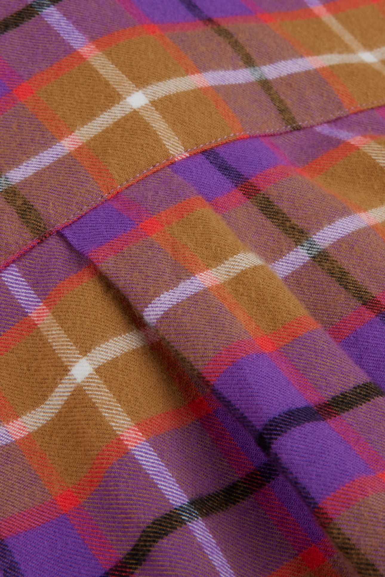 FELICE SHIRT PURPLE CHECK 5