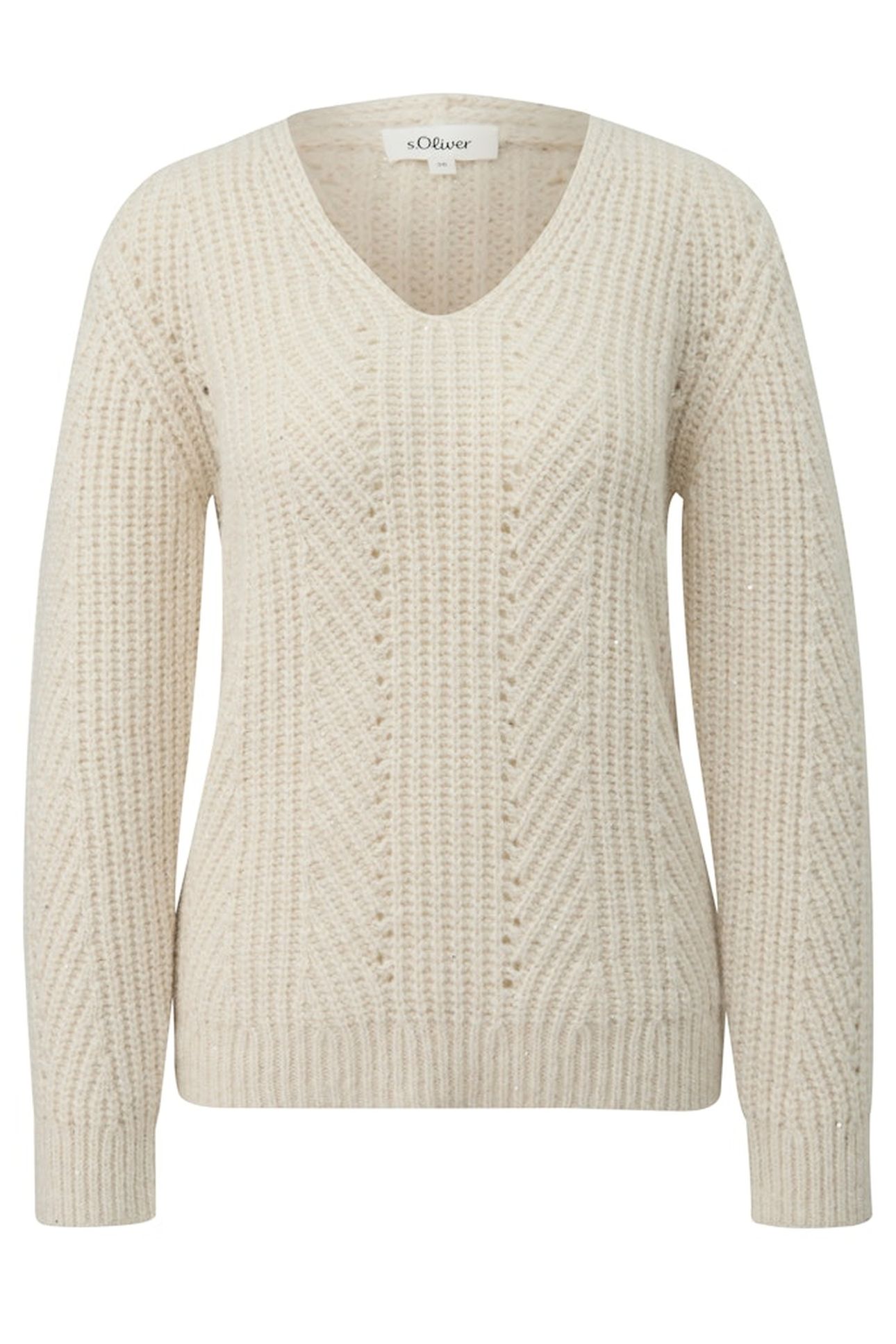 S.OLIVER PULLOVER BEIGE 4