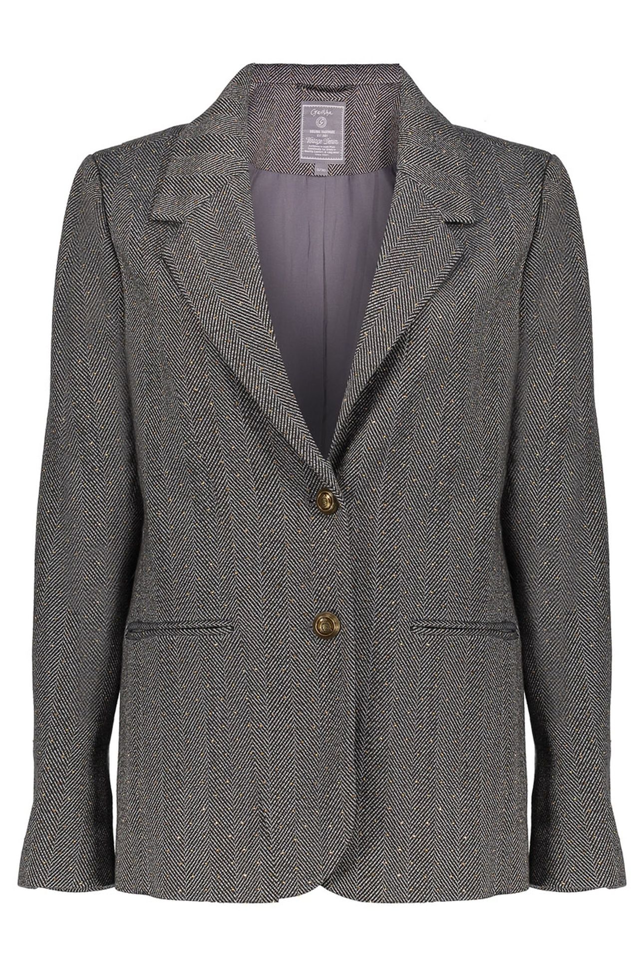 BLAZER HERRINGBONE + STONES ANTHRACITE STONES 1