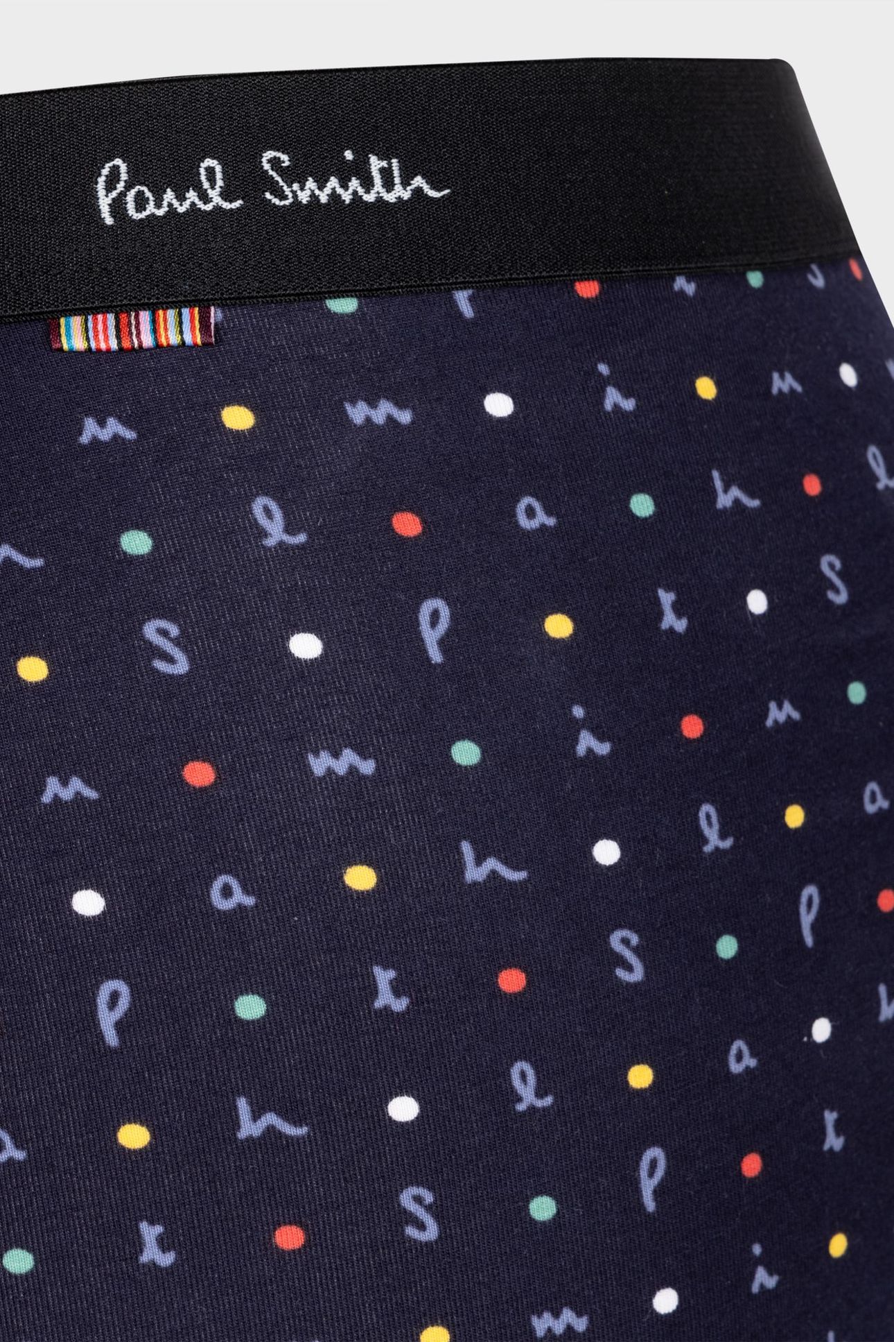 MEN TRUNK POLKA LOGO VERY DARK NAVY 3