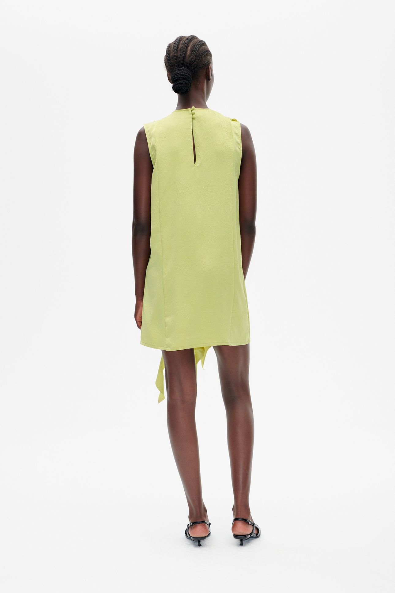 ASDA DRESS DARK CITRON 2