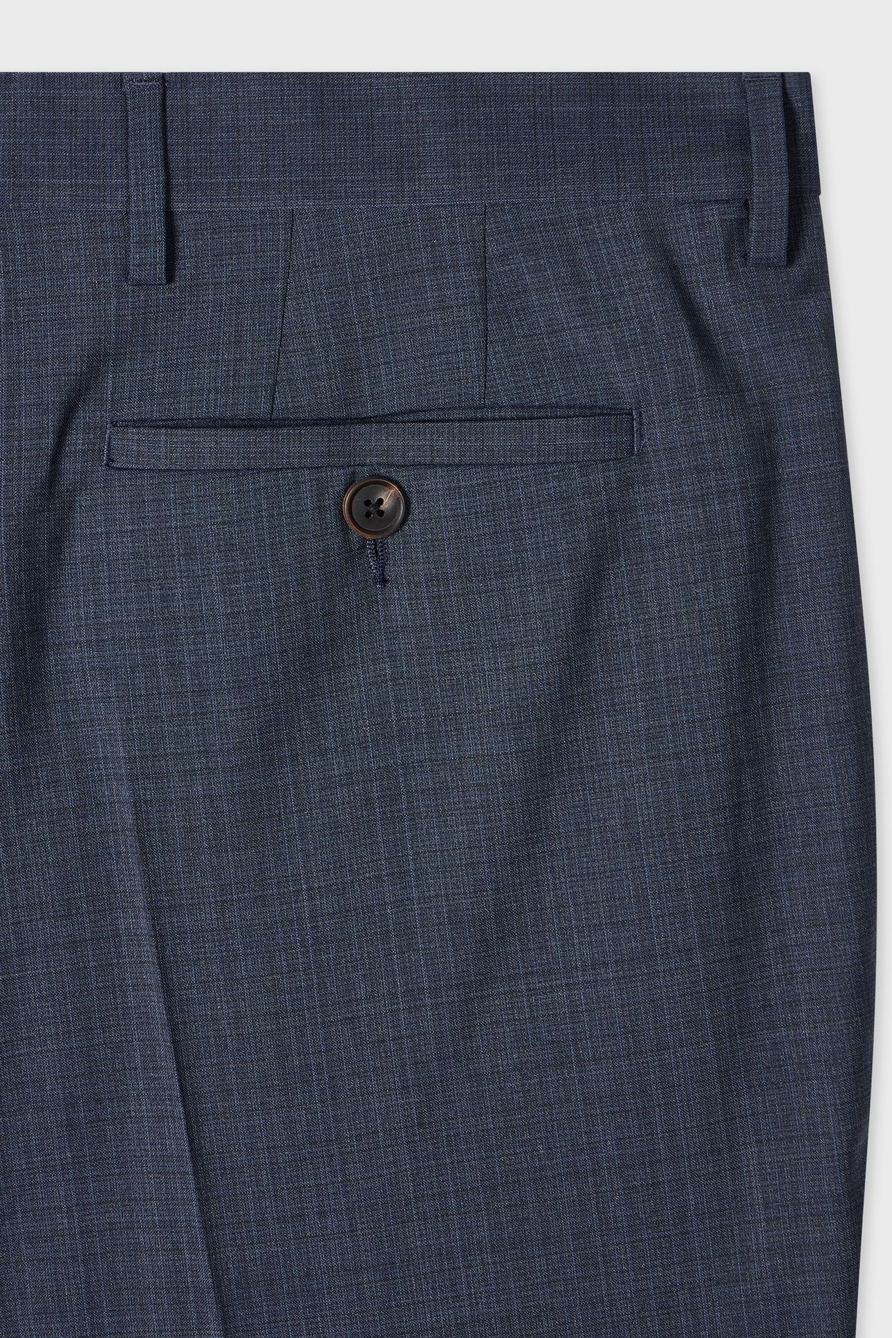 MENS TAILORED FIT 2 BUTTON SUIT BLUE 7