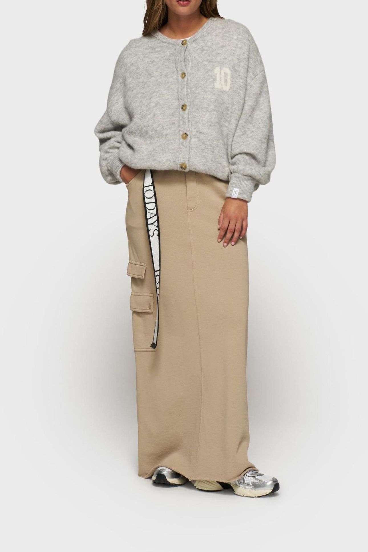 STRAIGHT SKIRT POCKETS EARTH 2