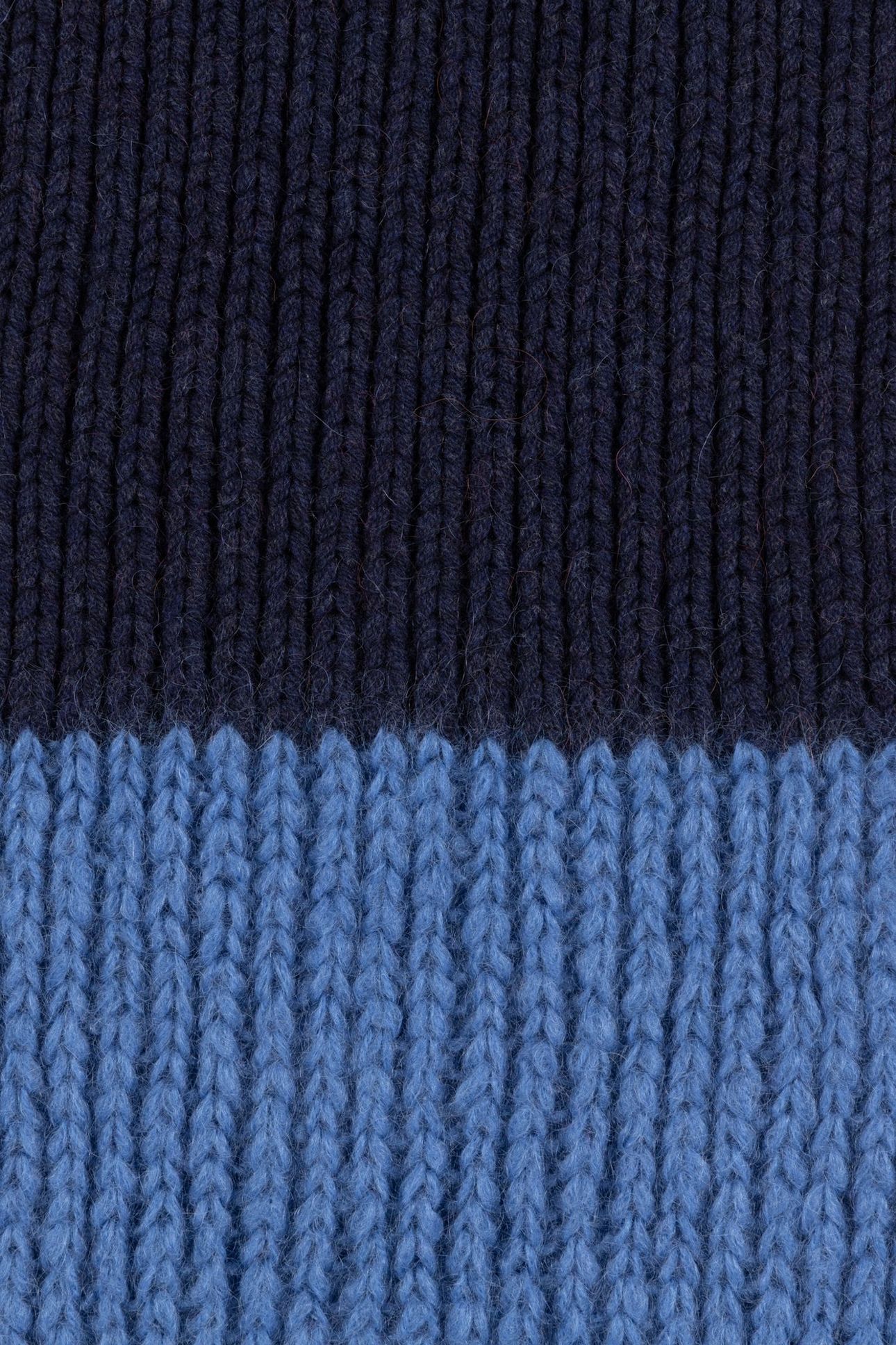 MEN SCARF MOHAIR NAVY 9