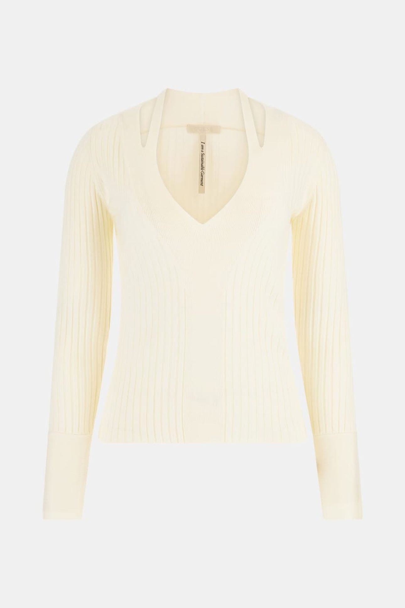 LS VN ALINE SWTR CREAM WHITE 5