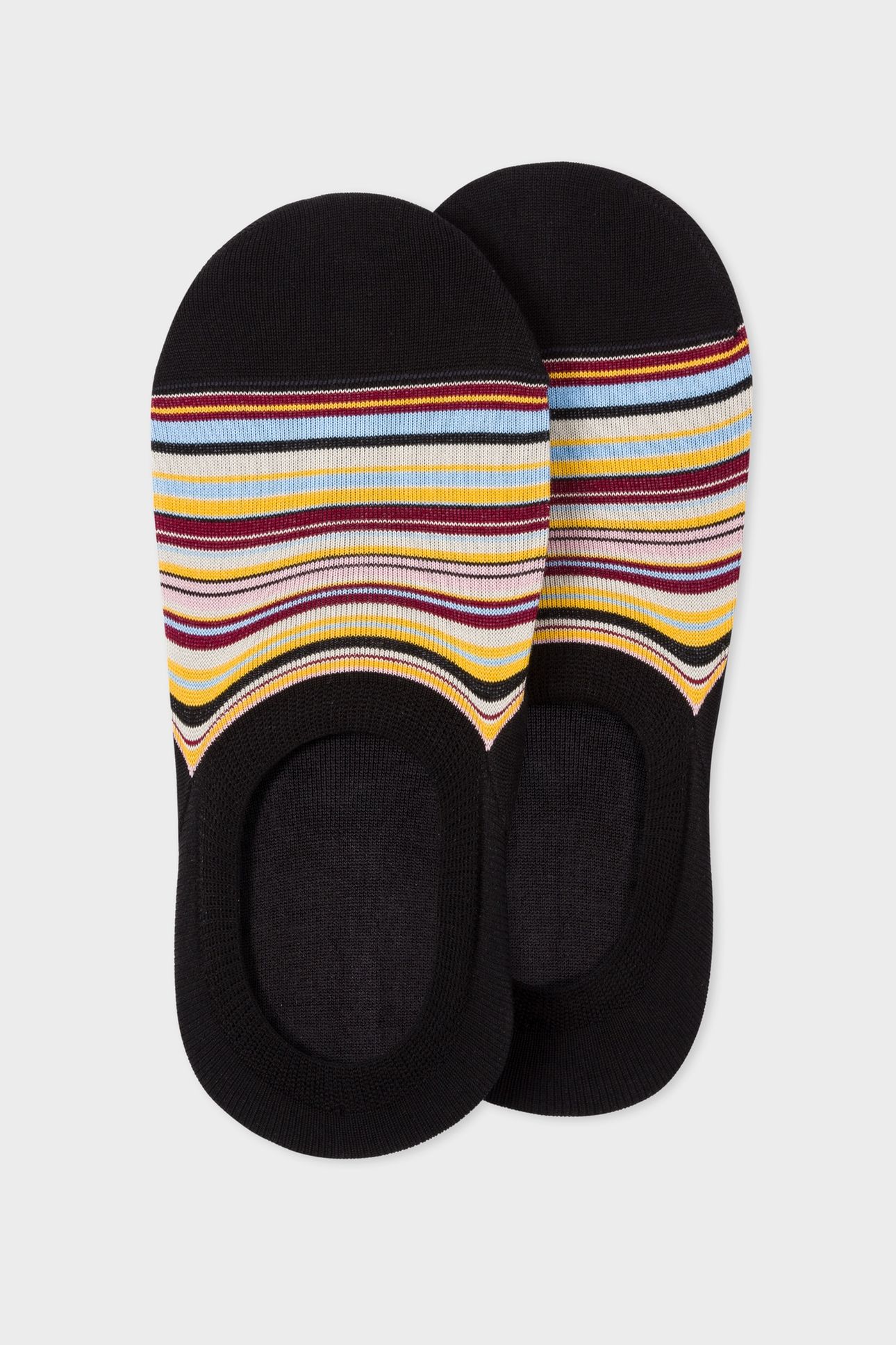 MEN SOCK NO SHW MULTI MULTI COLOURED 2