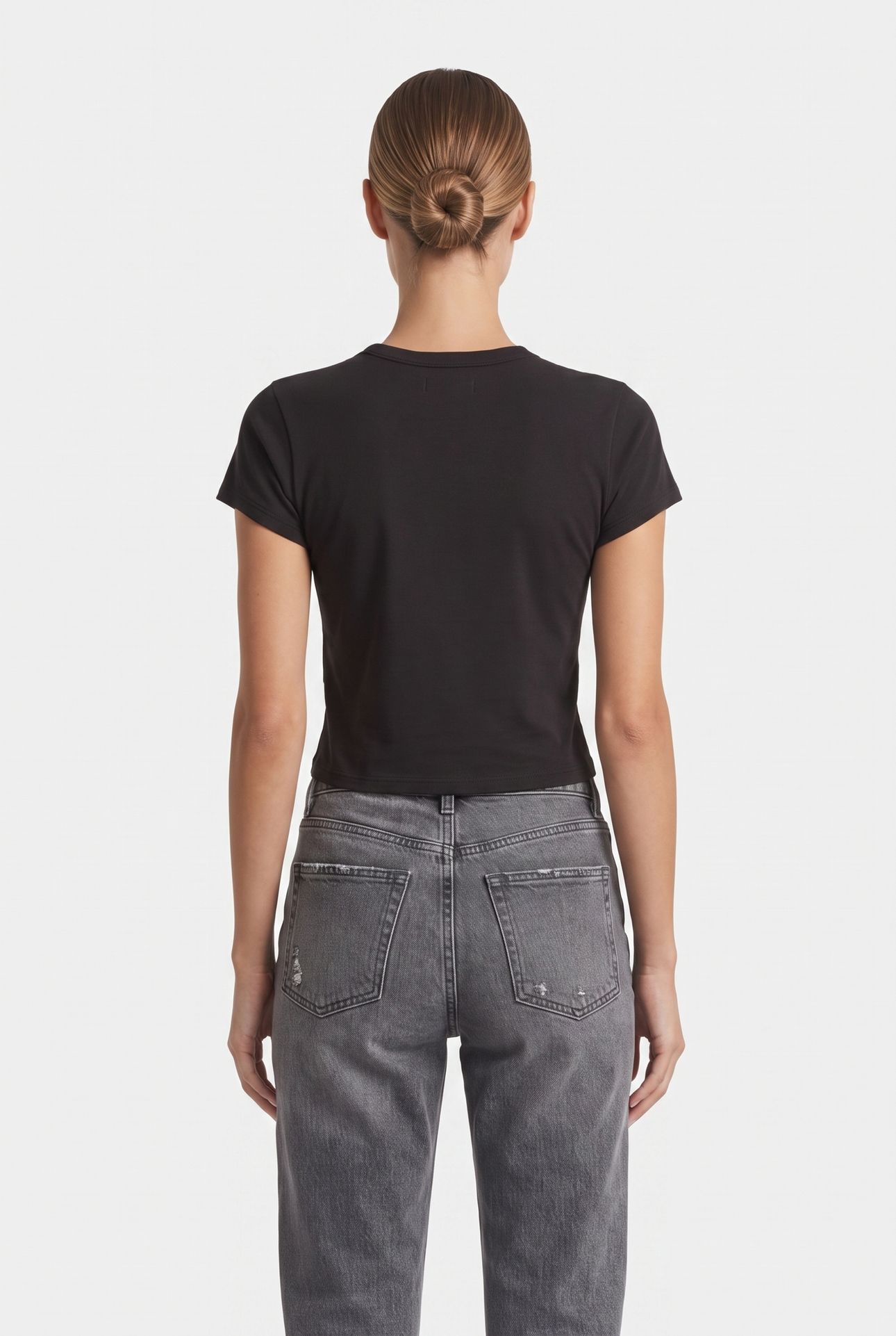 SOFT LIFE BABY TEE BLACK 2