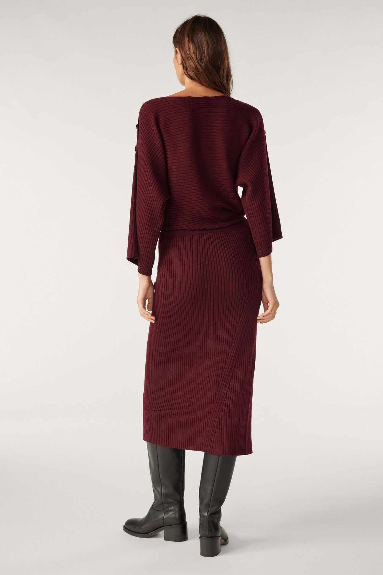 LONG DRESS BORDEAUX 2