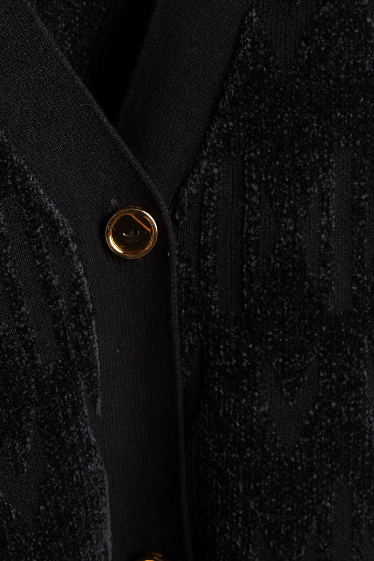 ADELE LOGO CHENILLE JET BLACK A996 4