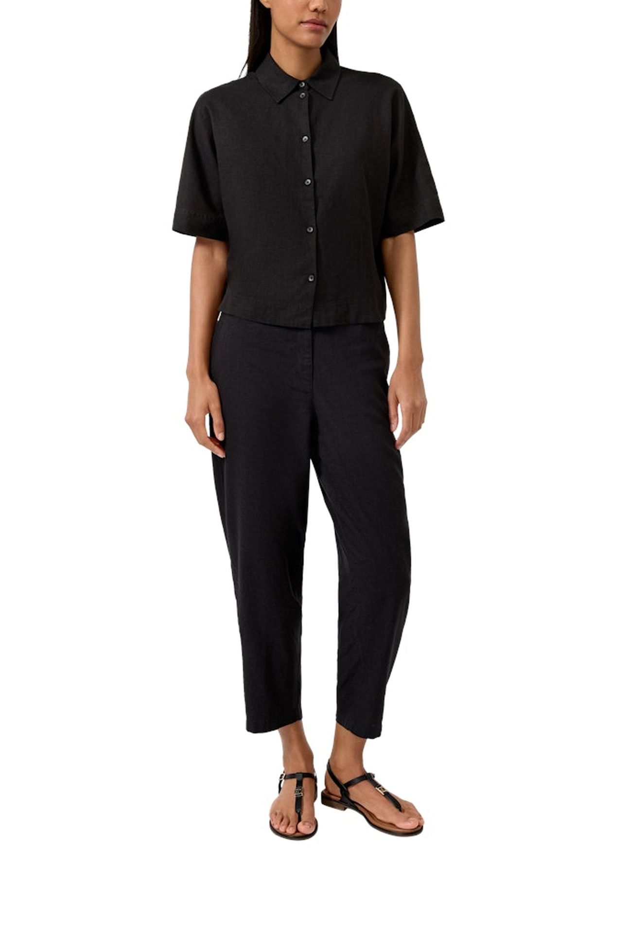 S.OLIVER BLOUSES BLACK 3