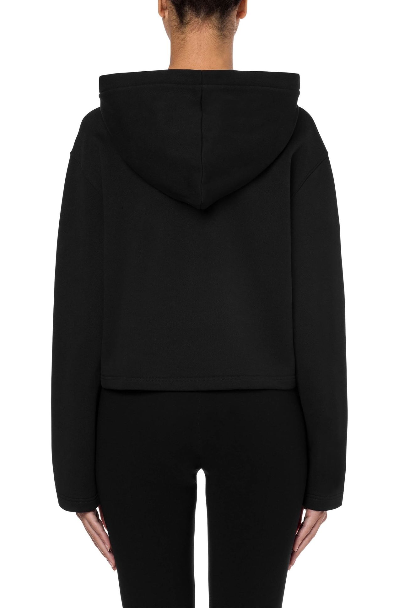 EGGS LOGO ORGANIC COTTON SWEATSHIRT BLACK 2