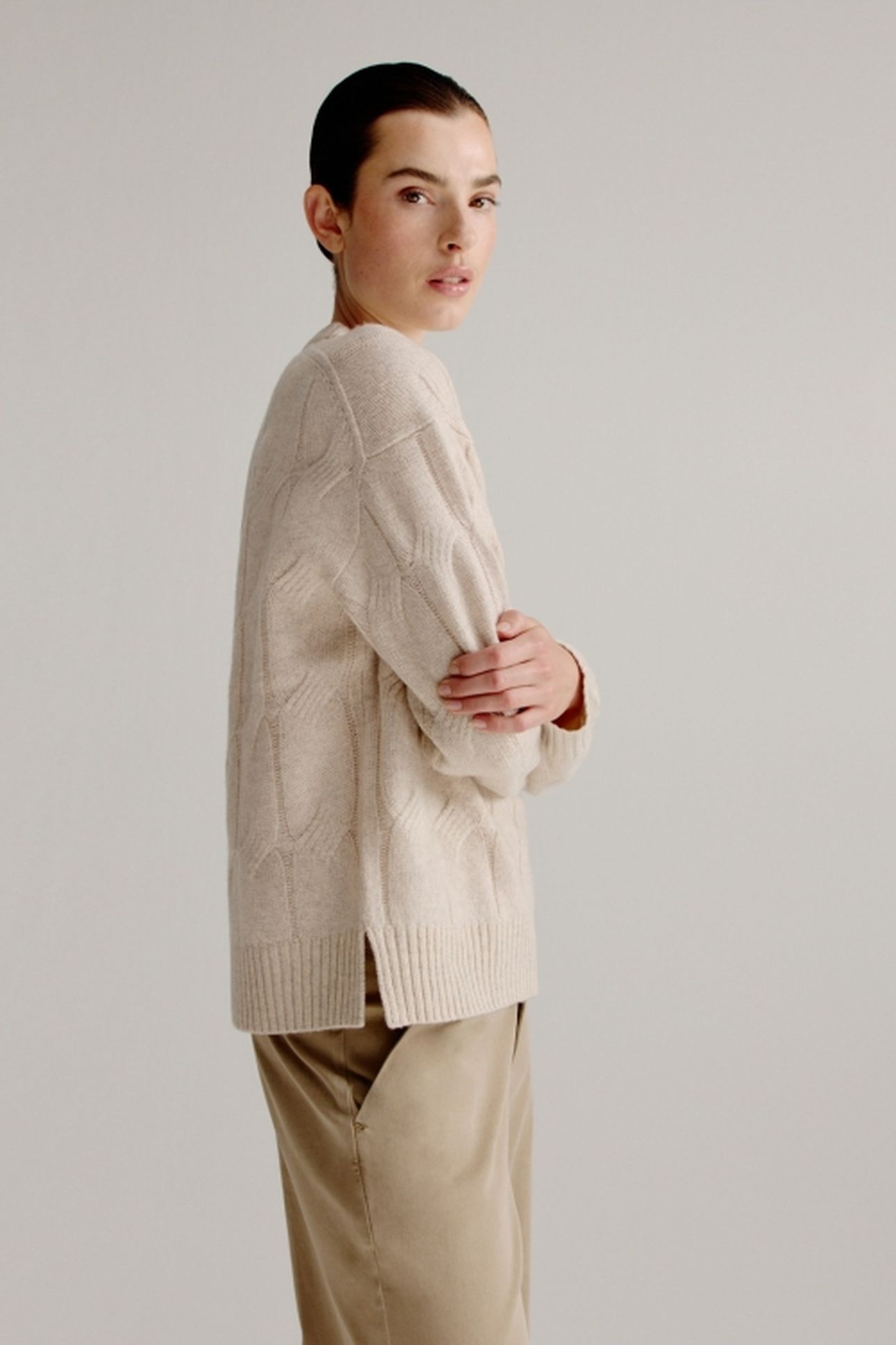 LASSE SWEATER SAND 2
