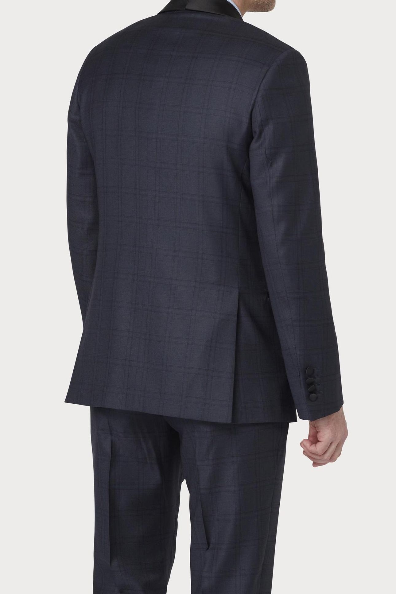 MENS TAILORED FIT 1 BTN JACKET VERY DARK NAVY 5