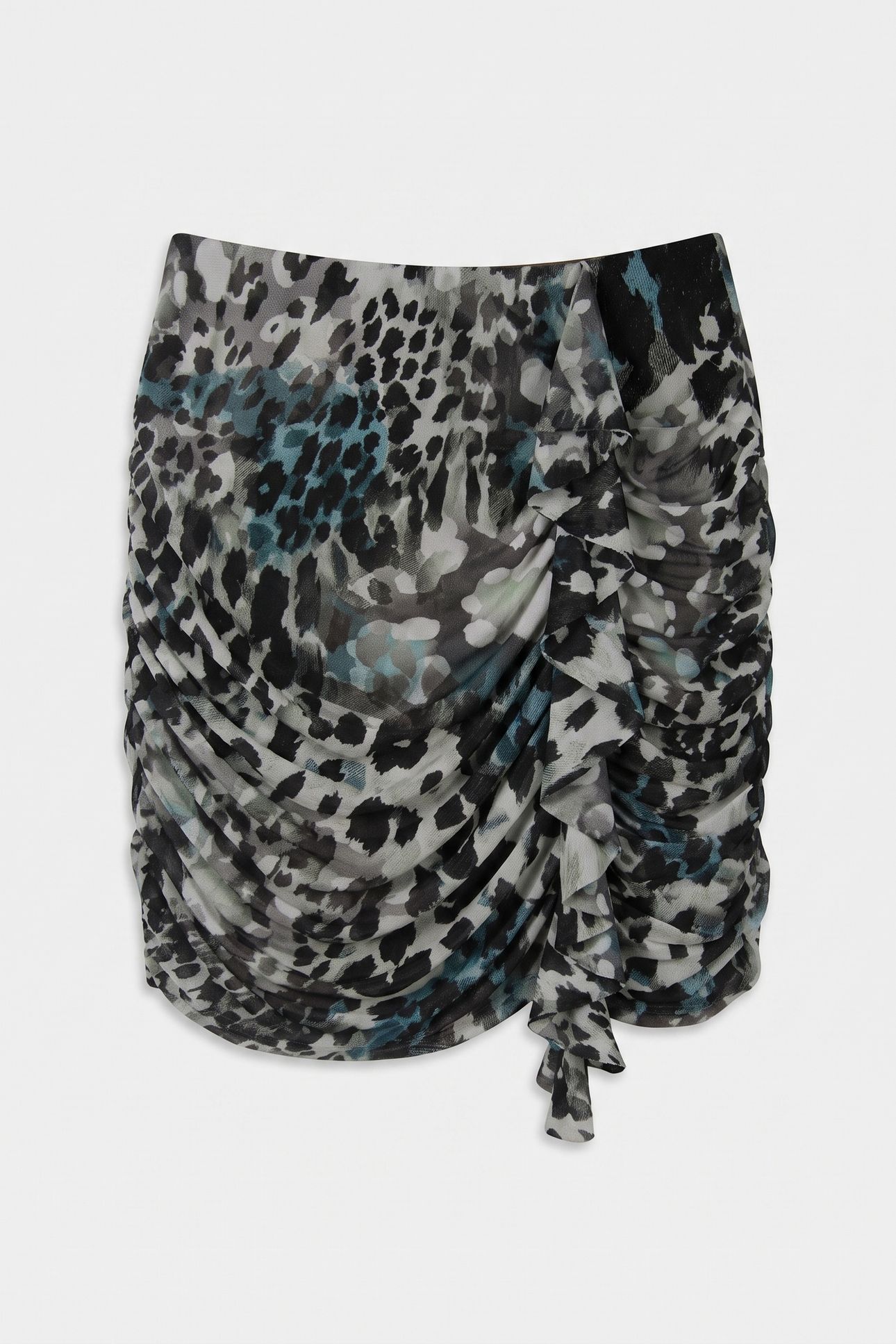 VERDIANA MINI RUFFLE AQUARELLE LEOPARD PR 3