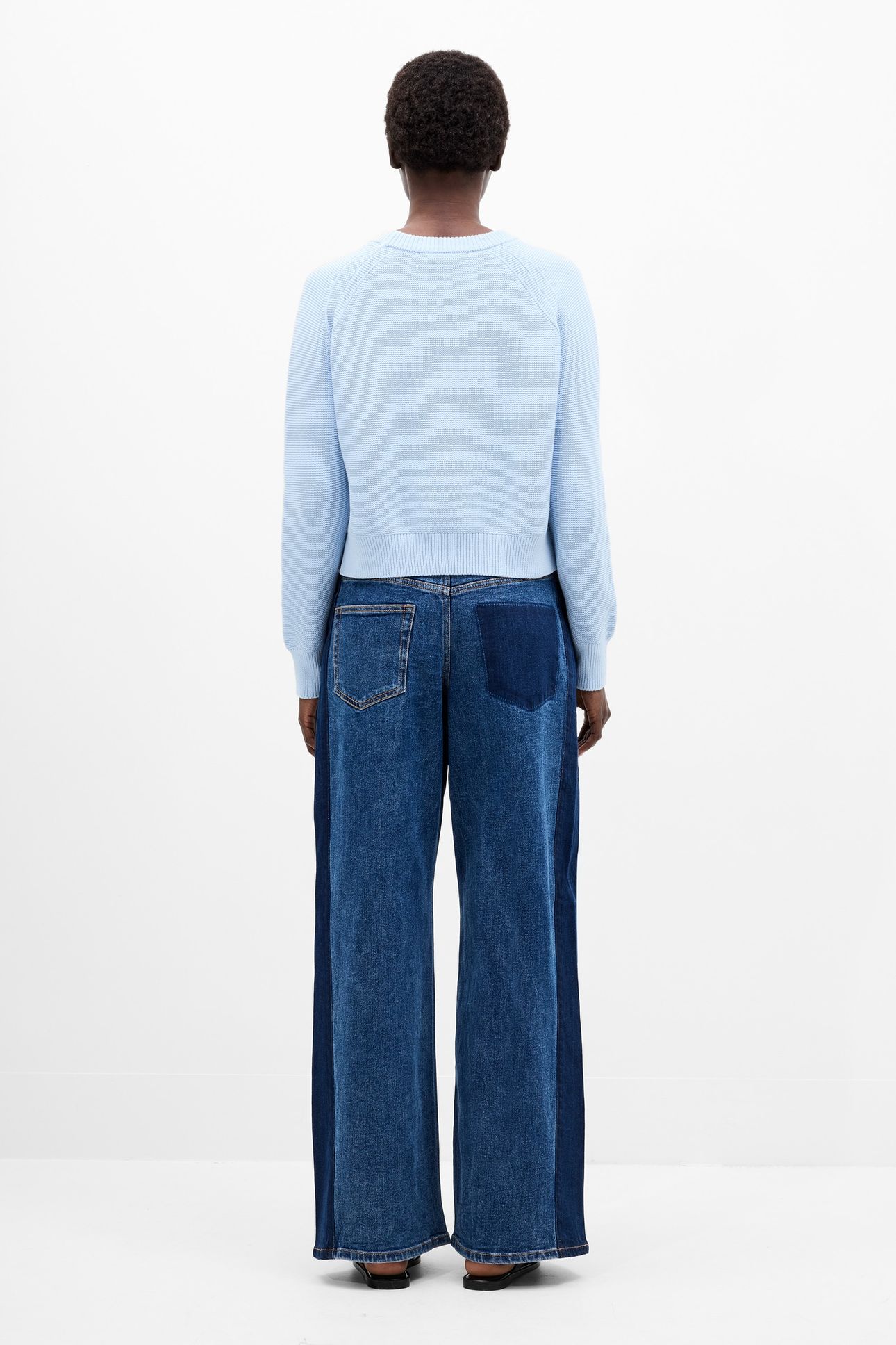 LILY MOZART CREW NK JUMPER ARCTIC BLUE ARCTIC BLUE 2