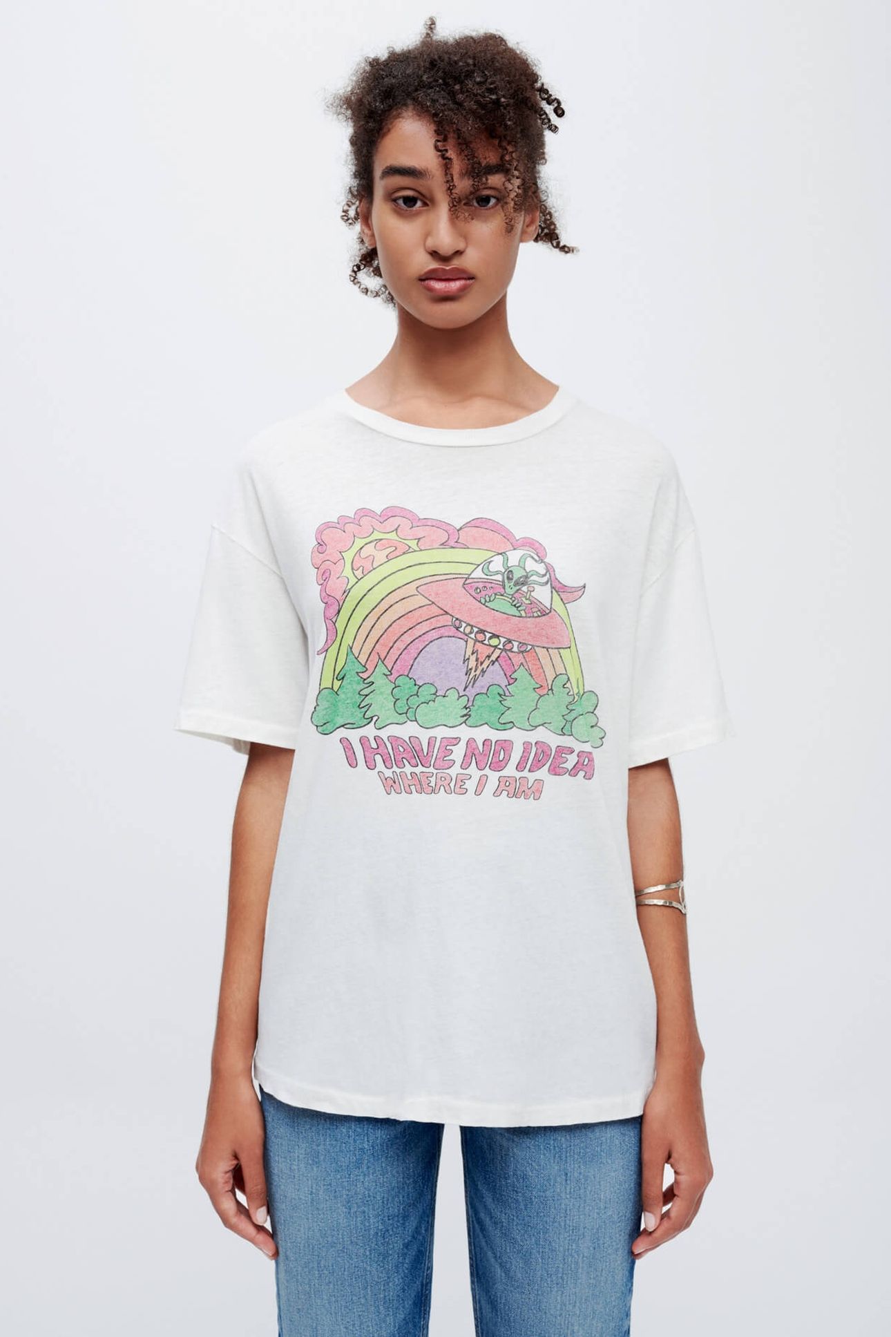 90S EASY TEE NO IDEA VINTAGE WHITE 1