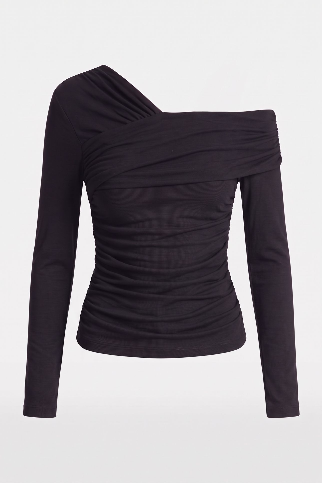 ASTRID ASYMETRIC DRA JET BLACK A996 3