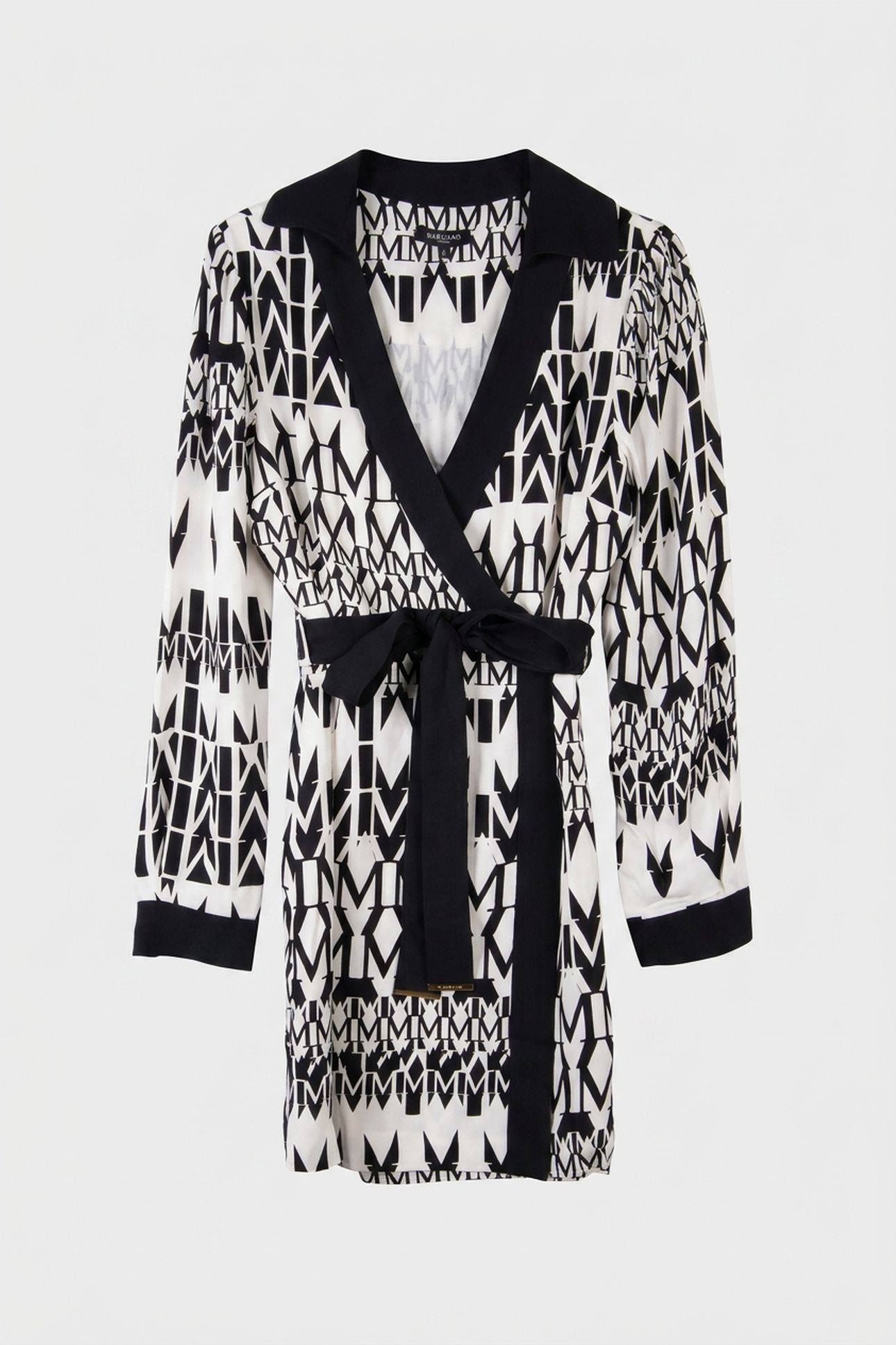BRITNEY WRAP LS SHOR GEOMETRIC MONOGRAM B 3