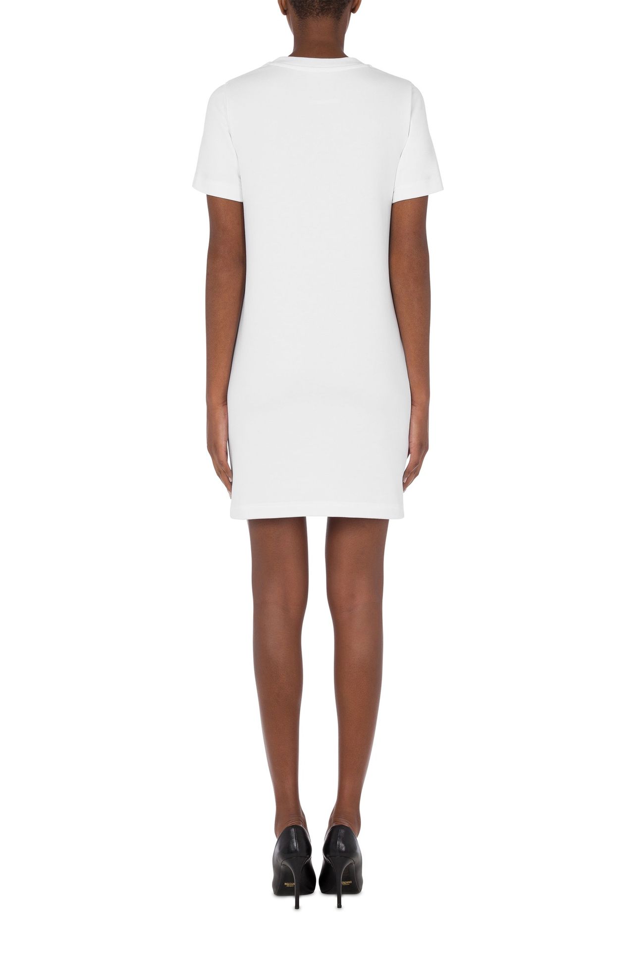CHINESE NEW YEAR ORGANIC FLEECE DRESS WHITE 2