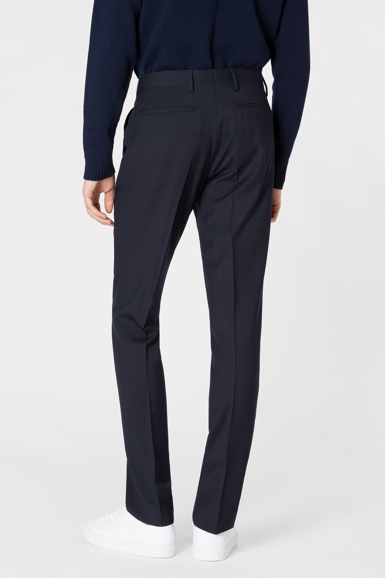 GENTS SLIM FIT TROUSER VERY DARK NAVY 2