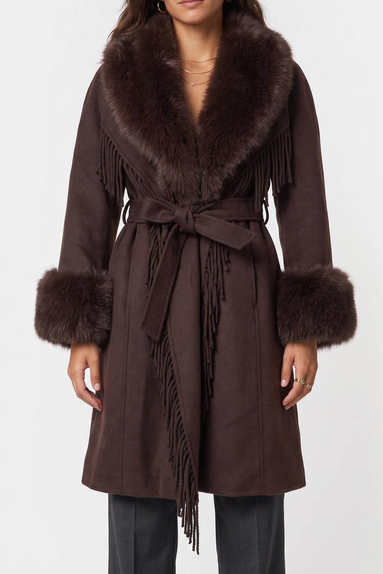 LILIANA COAT CHOCOLATE BROWNIE MU 1