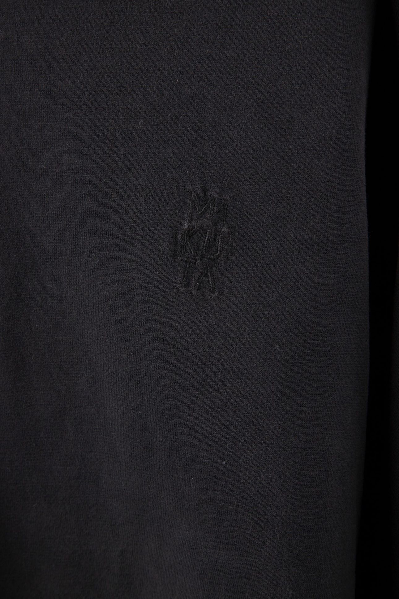 THE DARK PEACHY LOOSE COTTON LONGSLEEVE BLACK 5