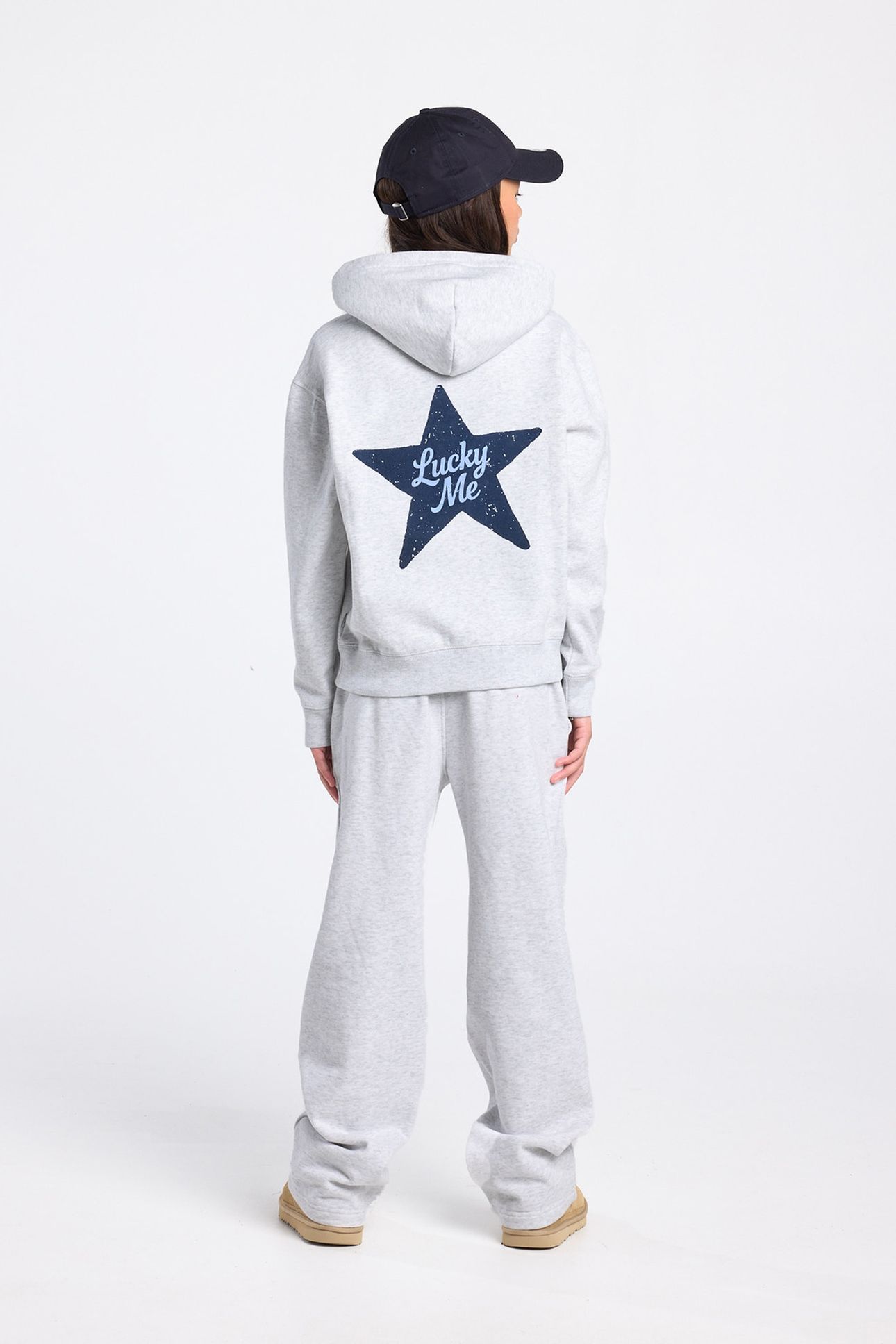 SALINA HOOD JR LIGHT GREY MELANGE 2