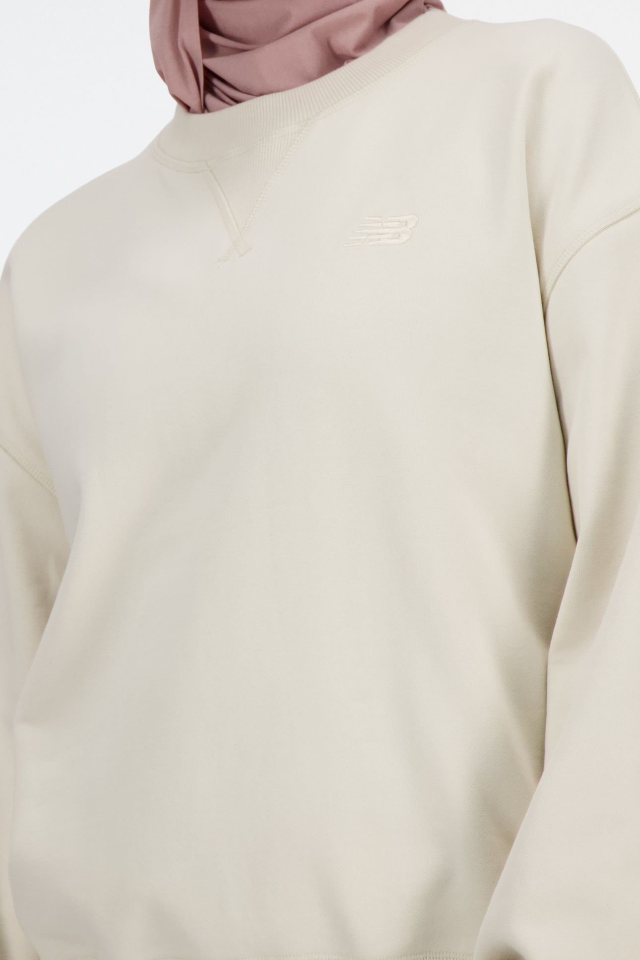 ATHLETICS FRENCH TERRY CREW LINEN 7