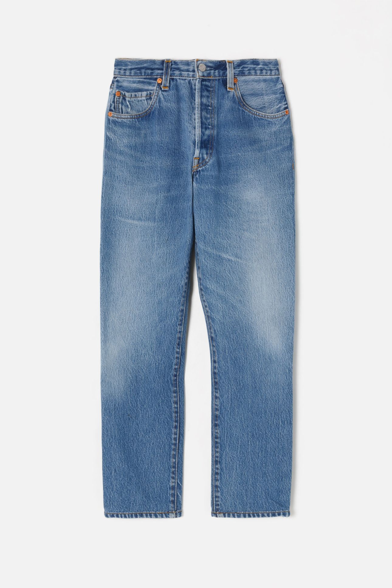 HIGH RISE ANKLE CROP INDIGO 3