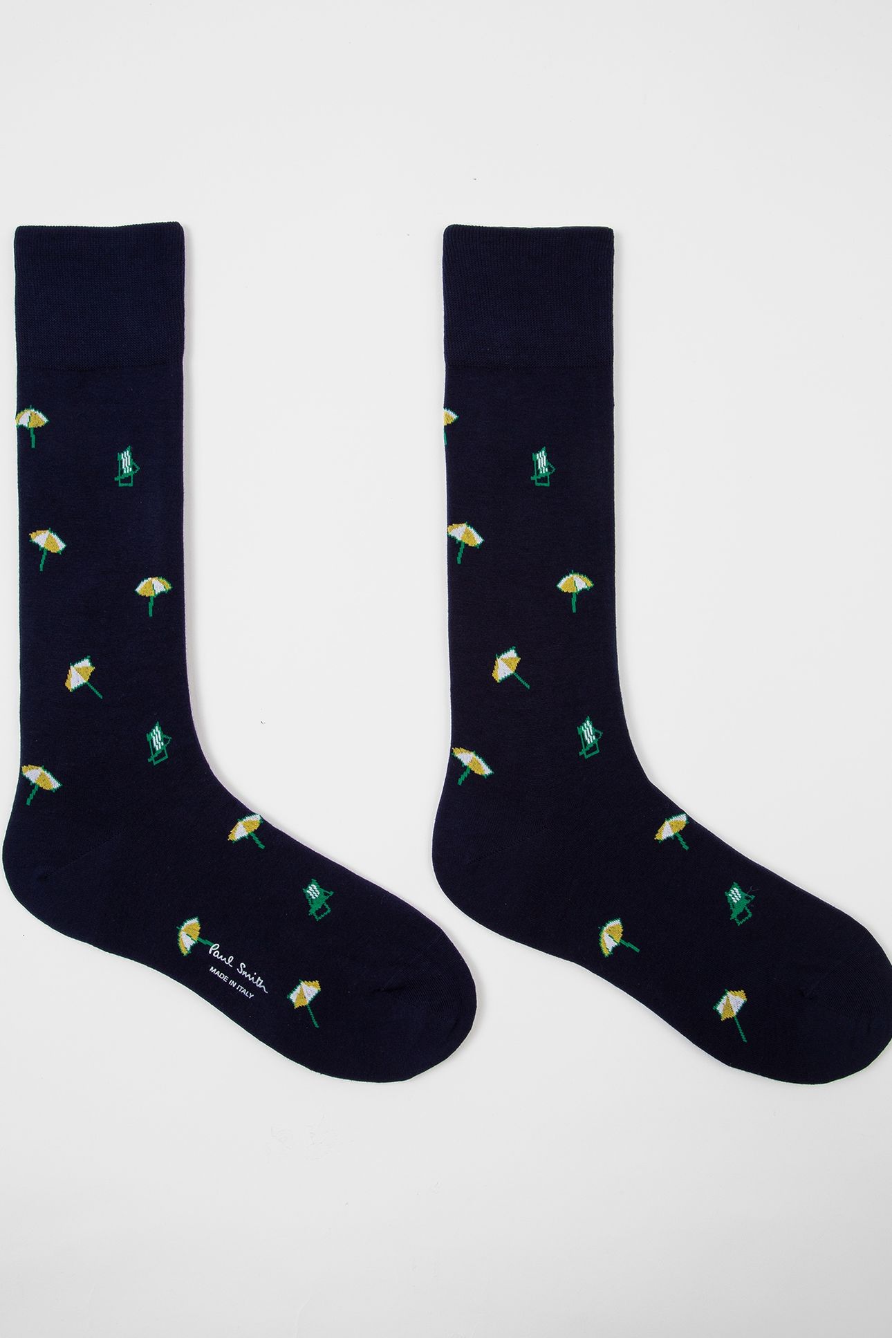 MEN SOCK POOLSIDE NAVY 2
