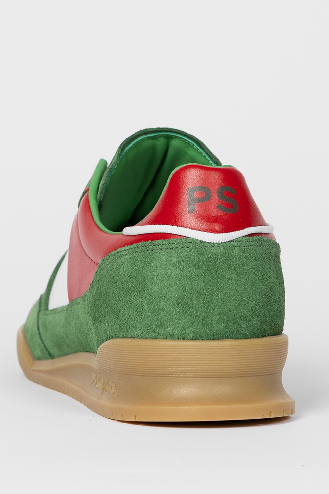 MENS SHOE DOVER ITALY FLAG GREEN 3