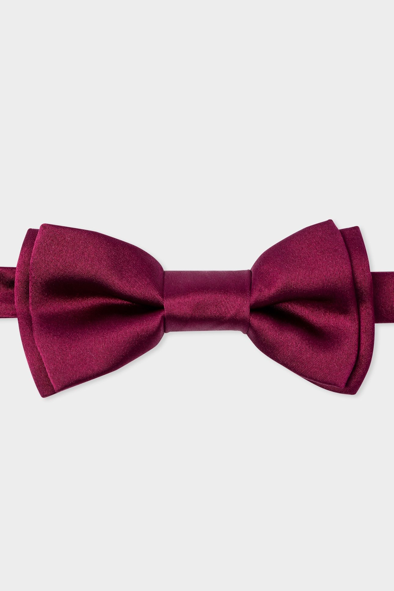 MEN BOWTIE PLAIN SILK FUCHSIA 1