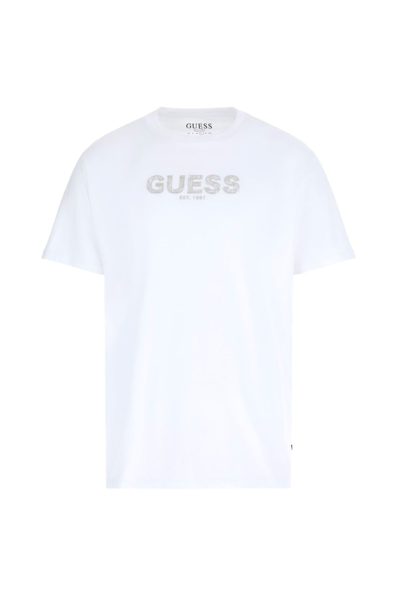 SS BSC GUESS EMBROID PURE WHITE 7