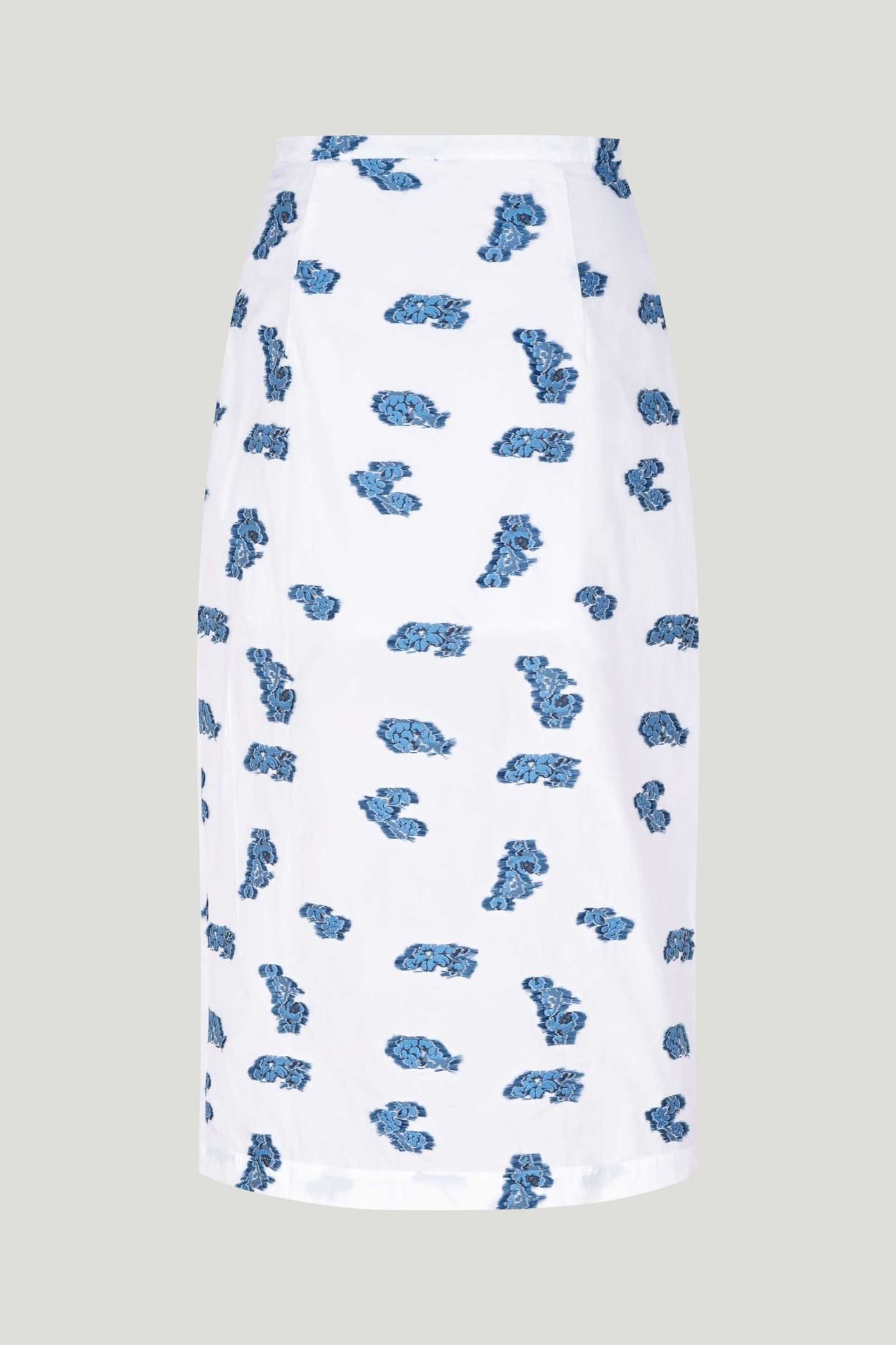 SAMAR SKIRT BLUE BOUQUET JACQUARD 4