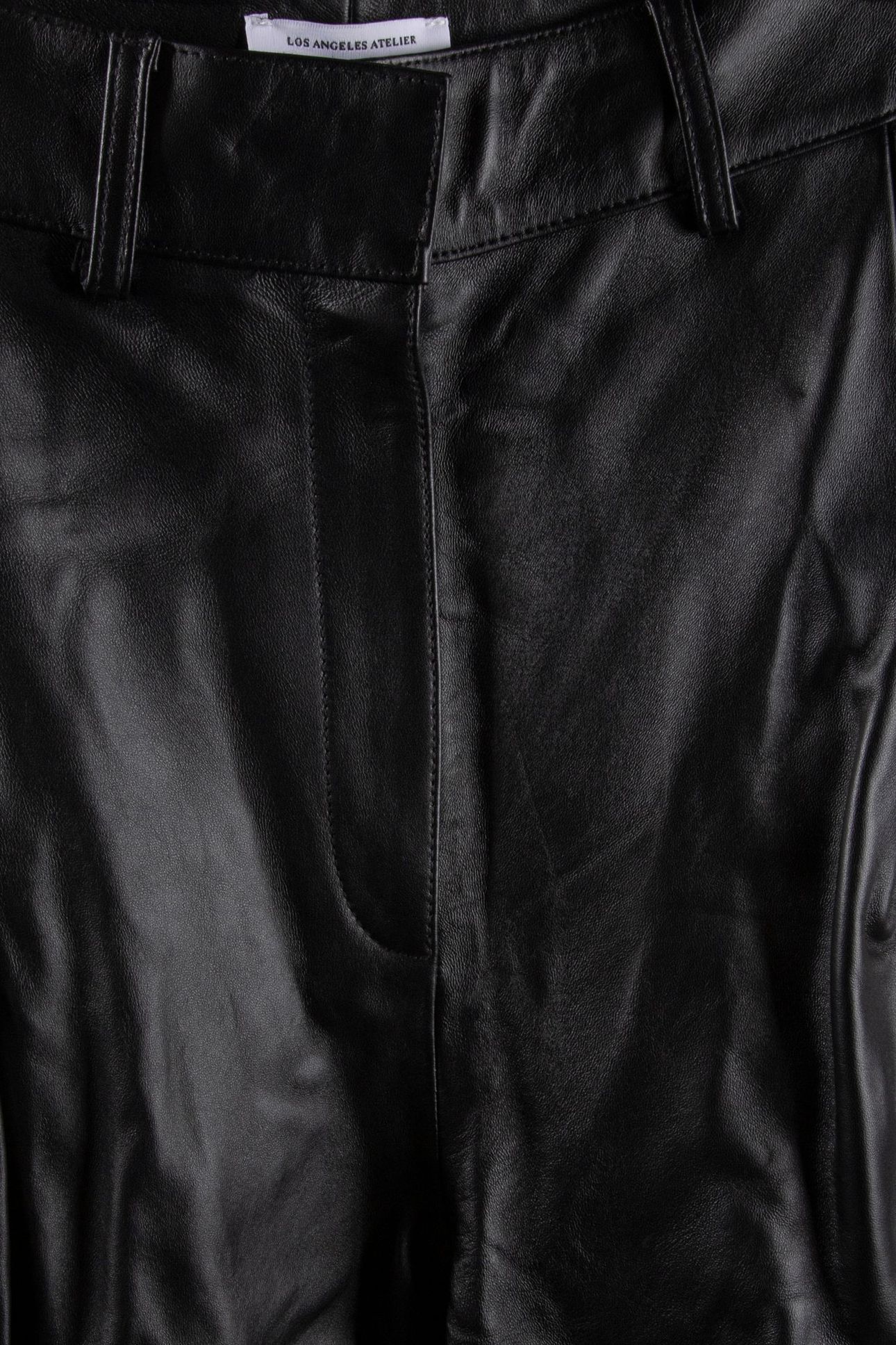 X ALEXA LEATHER TROUSERS BLACK 4