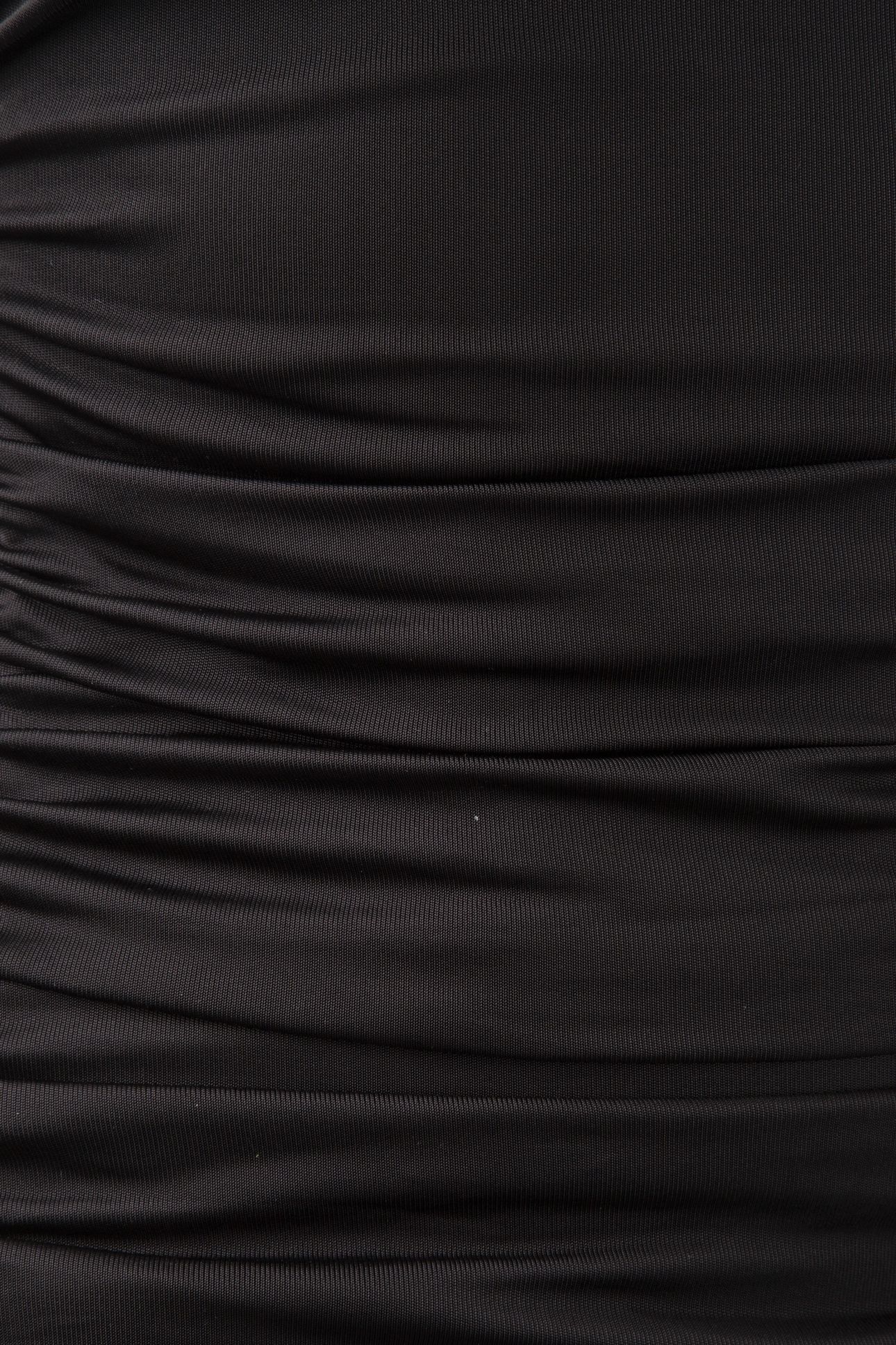 PATTY COWL NECK DRES JET BLACK A996 4