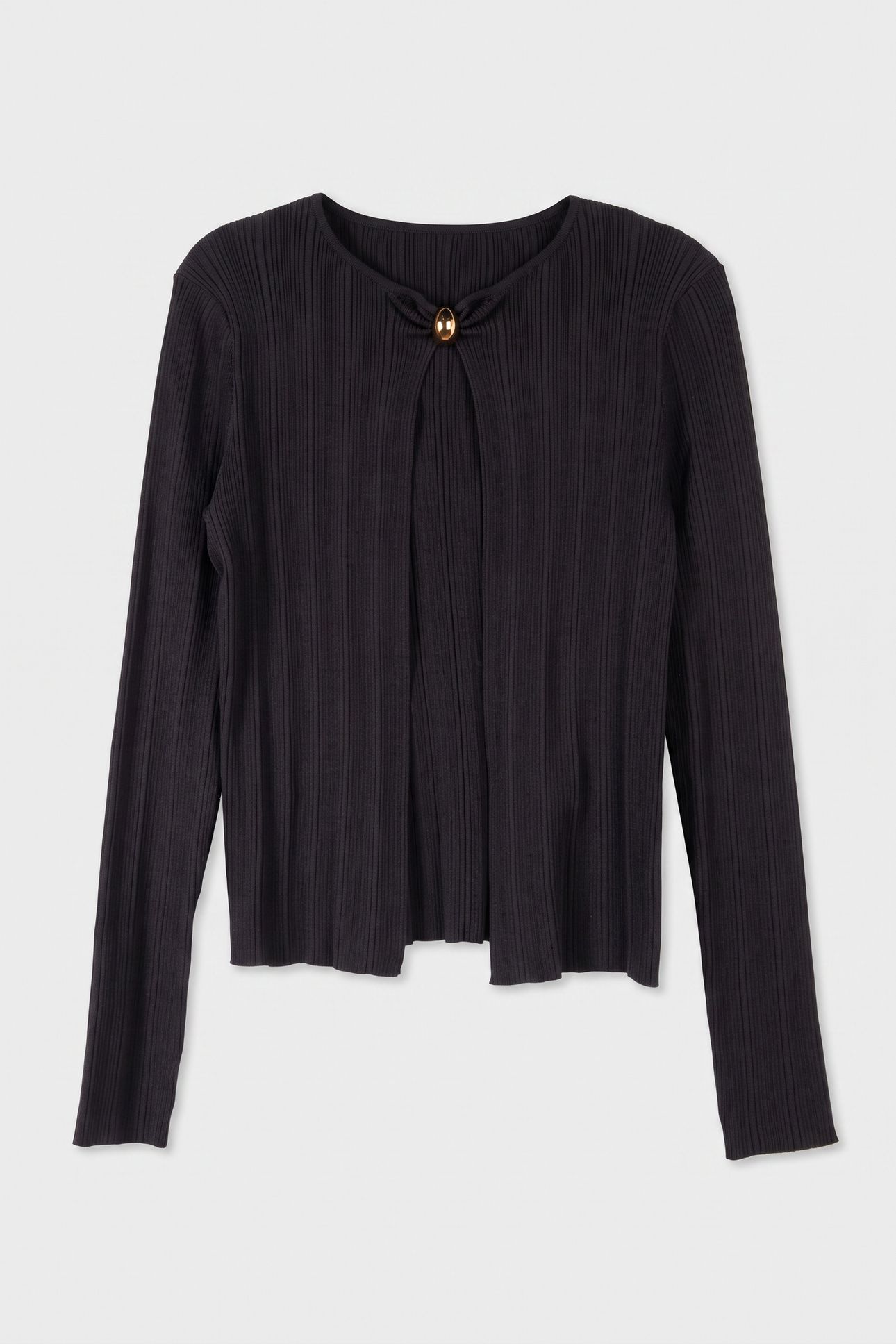 KATHLEEN RIBBED TWIN JET BLACK A996 3