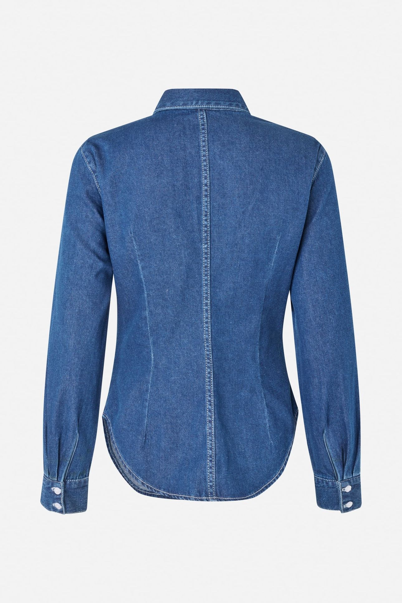 MARIA SHIRT LIGHT WORN DENIM 4