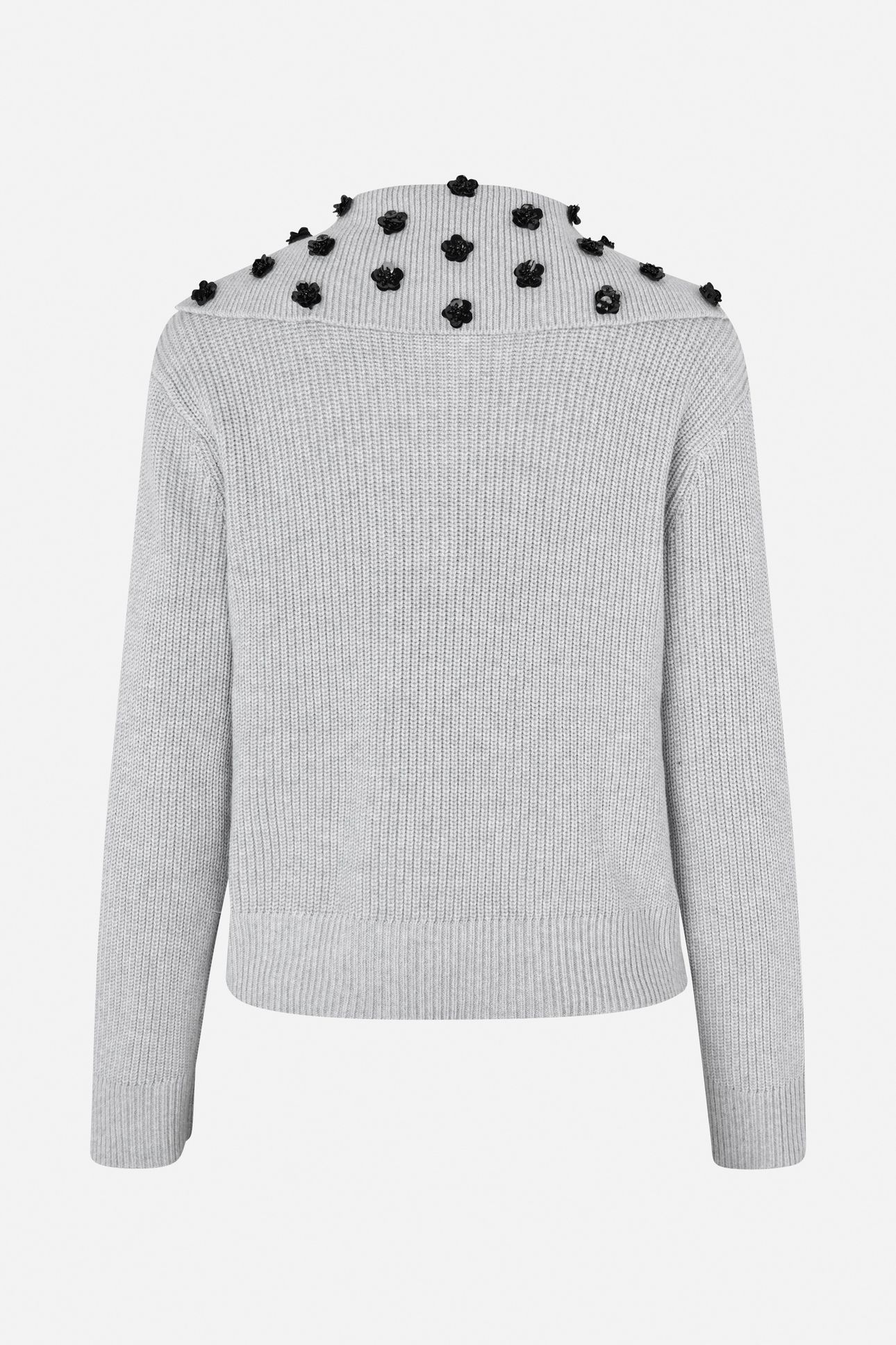 CLARE SWEATER GREY MELANGE 5