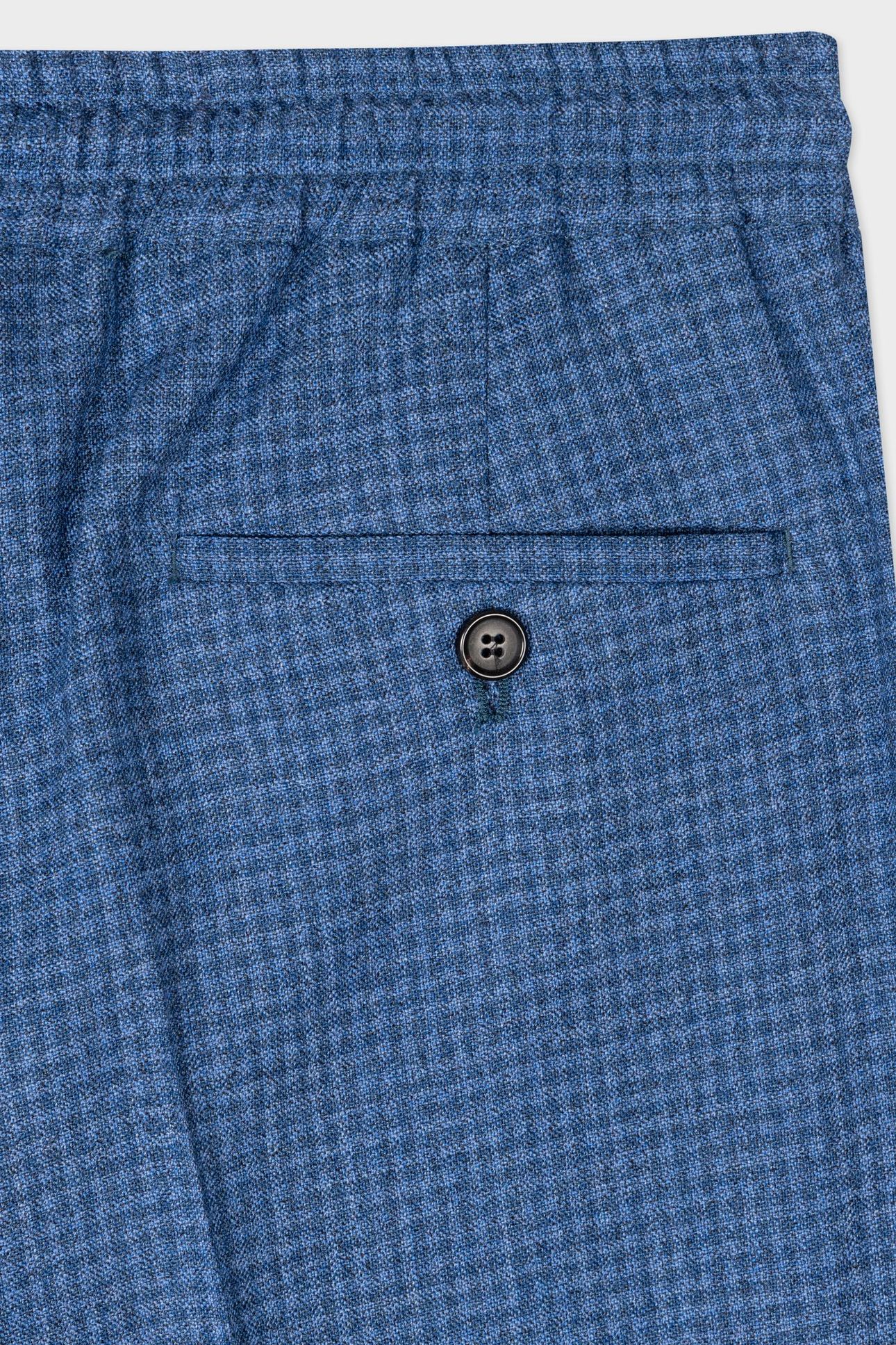 MENS DRAWCORD TROUSER COBALT BLUE 5