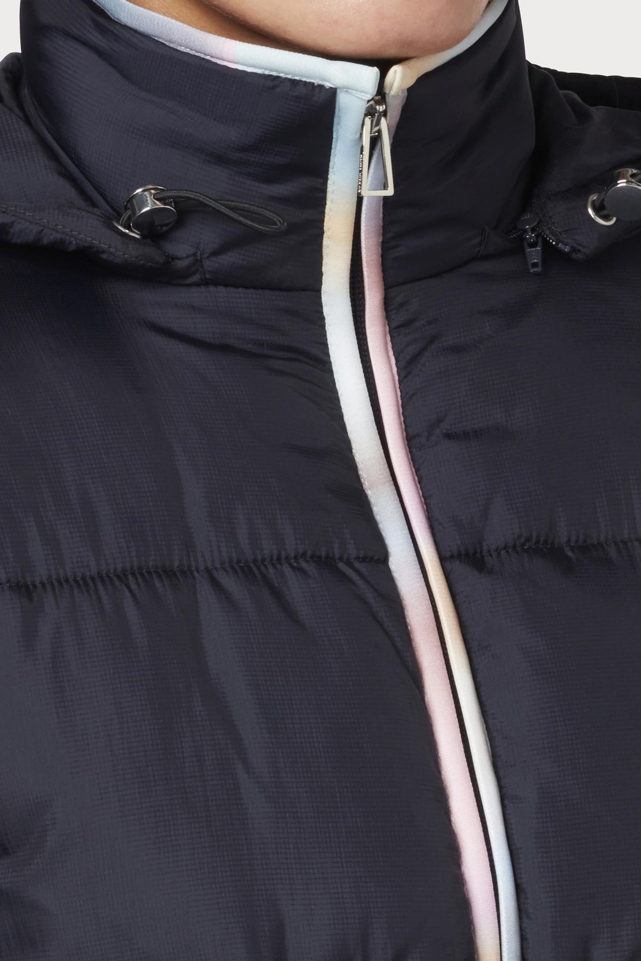 WOMENS FIBRE DOWN JACKET VERY DARK NAVY 7