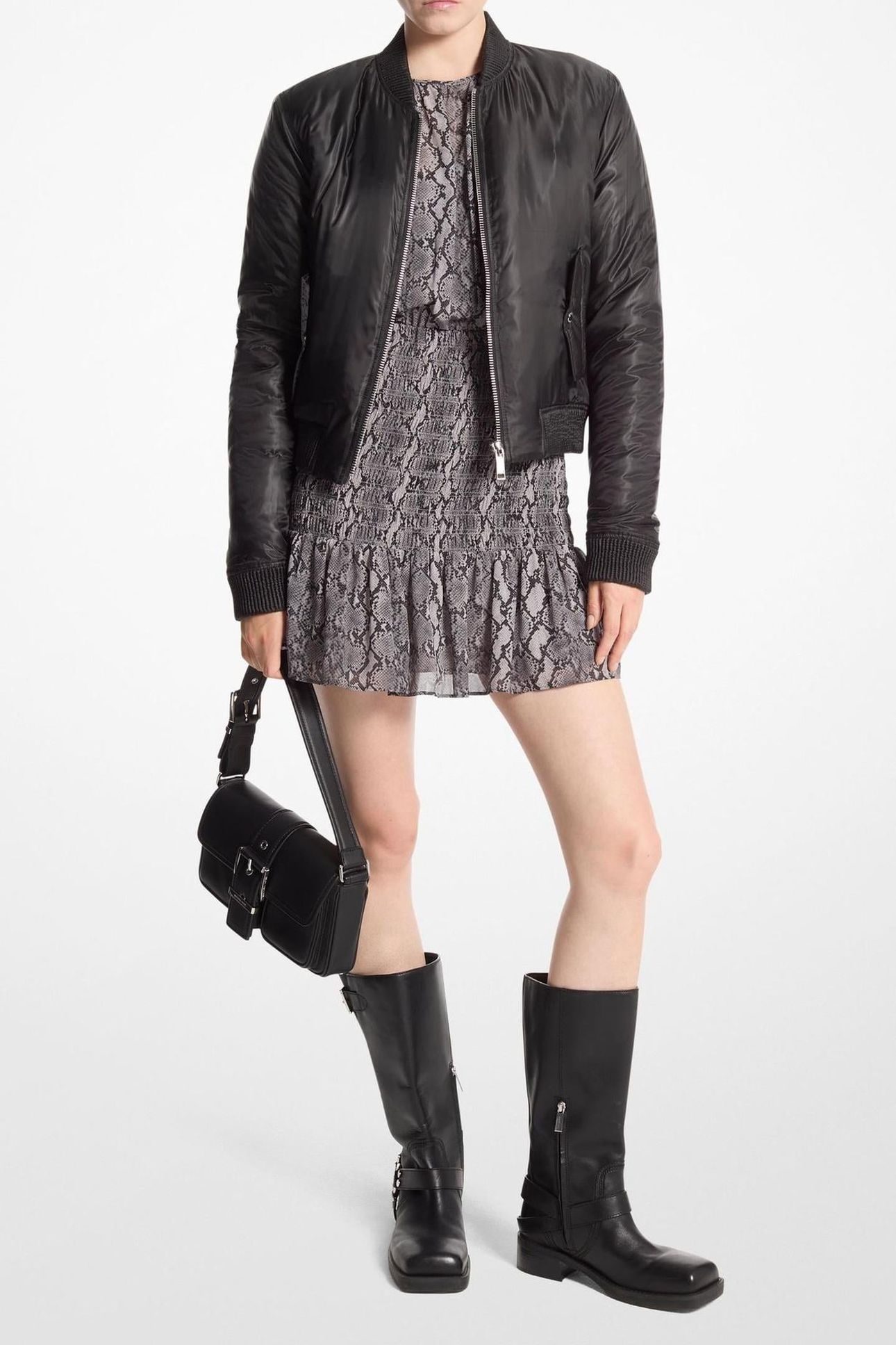LT FILLED BOMBER BLACK 1