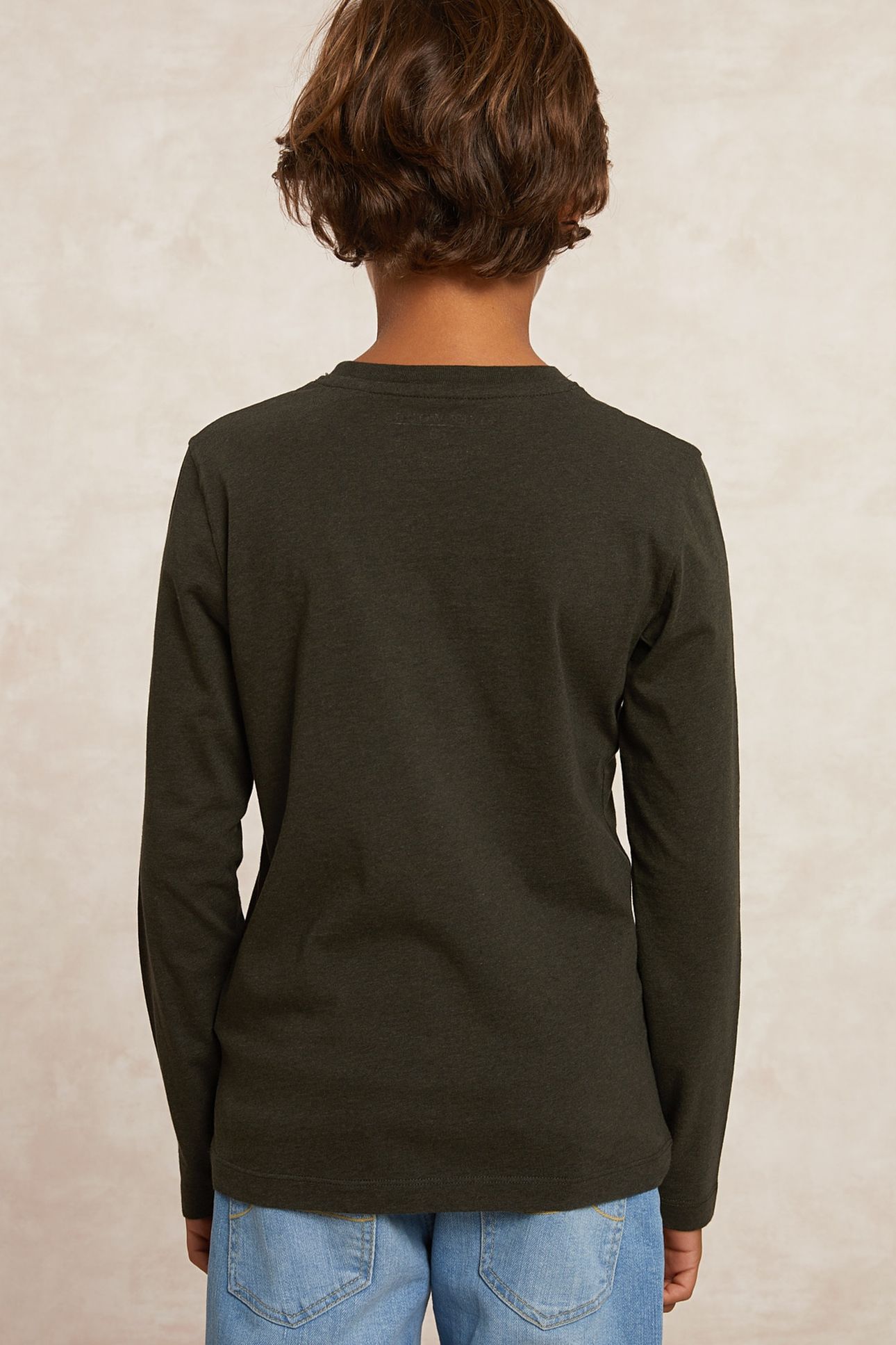 BASIC FANTASY T-SHIRT LONG SLEEVES OLIVE MIX 2