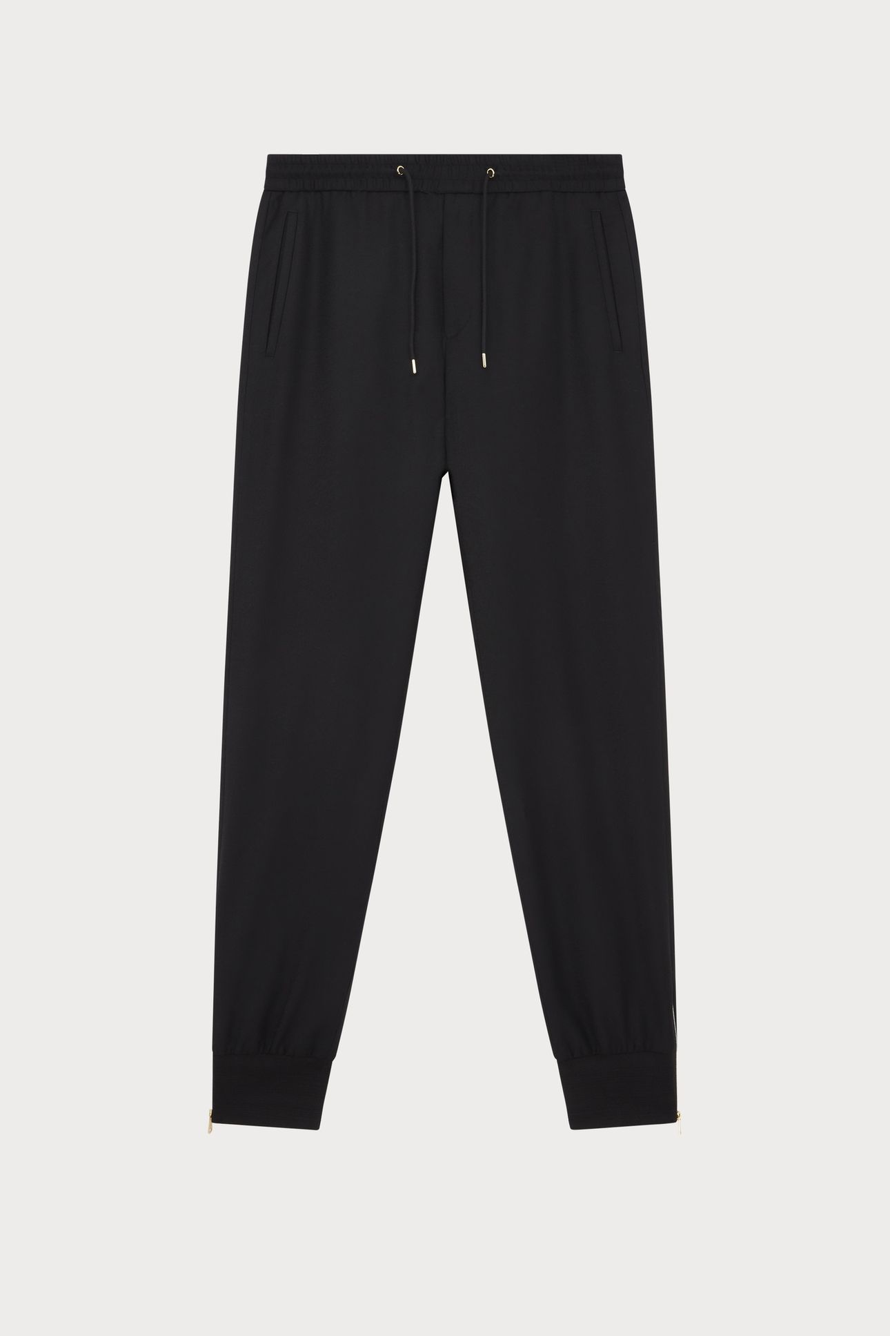 MENS DRAWCORD TROUSER BLACK 1