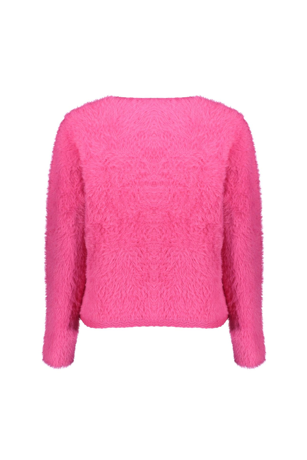 CARDIGAN HAIRY PINK 2