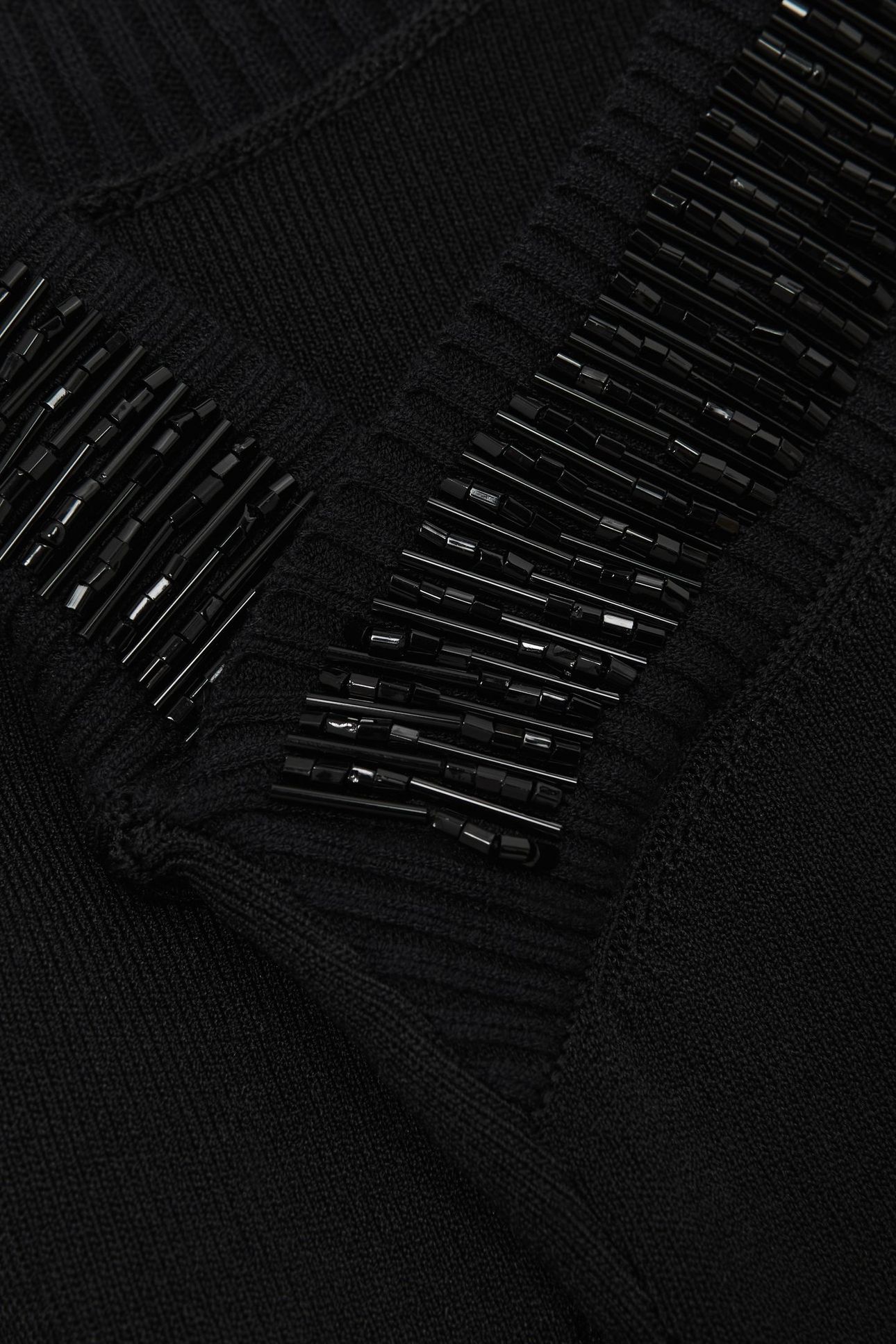 OFF SHOULDER BEADED TOP BLACK 5