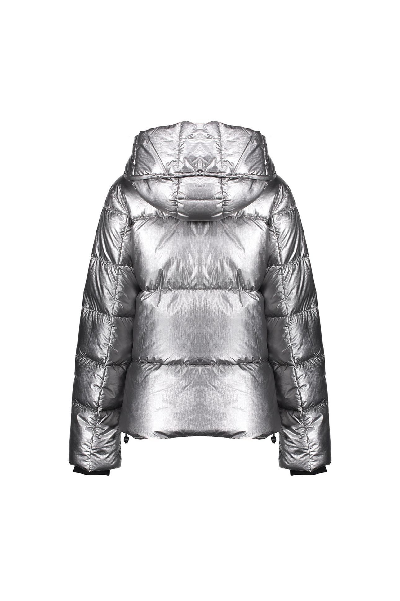 JACKET METALLIC SHORT GUN METAL 2