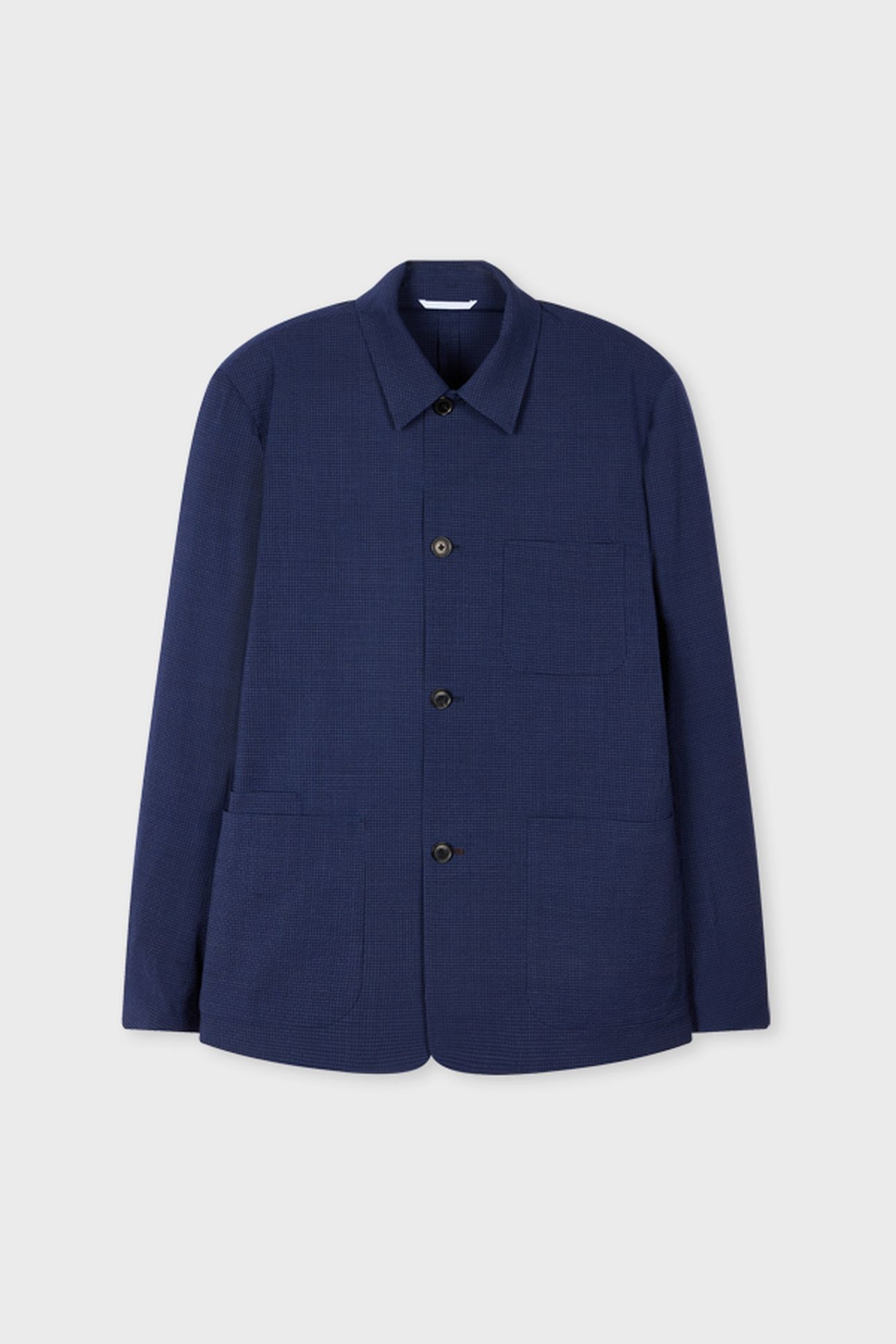 MENS 4BTN CASUAL JKT INKY BLUE 6