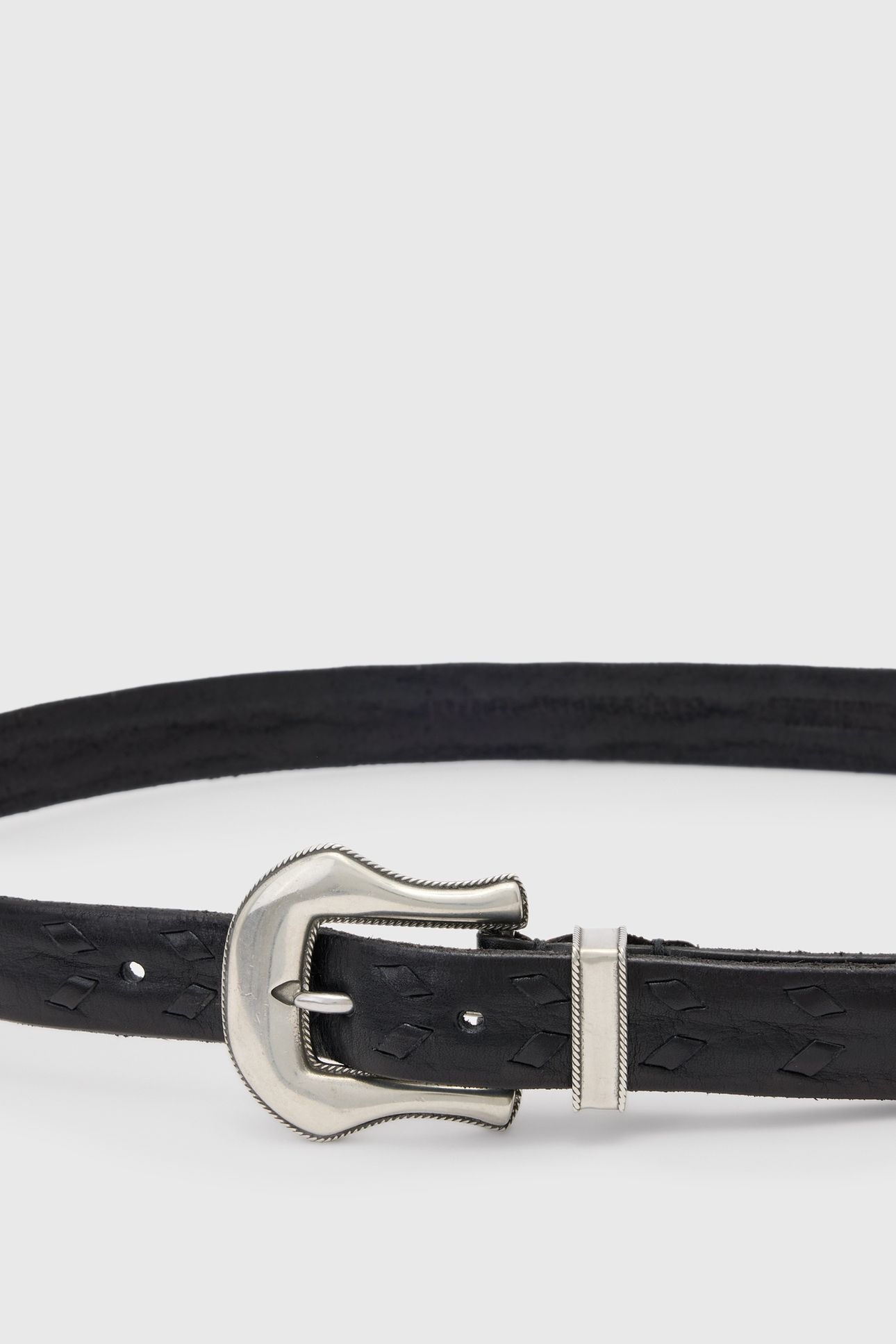 25MM - EASTWOOD ROPER BELT BLACK 2