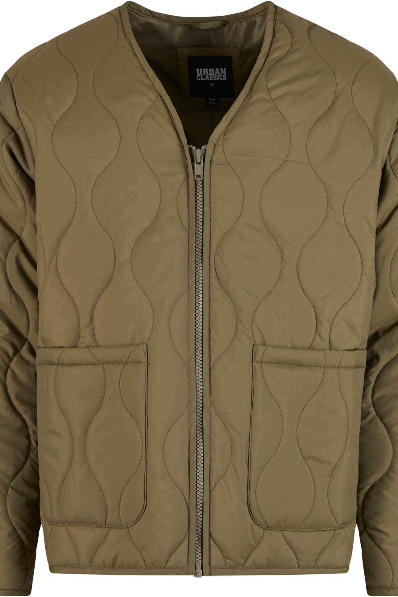 PADDED QUILTING JACKET OLIVE 3